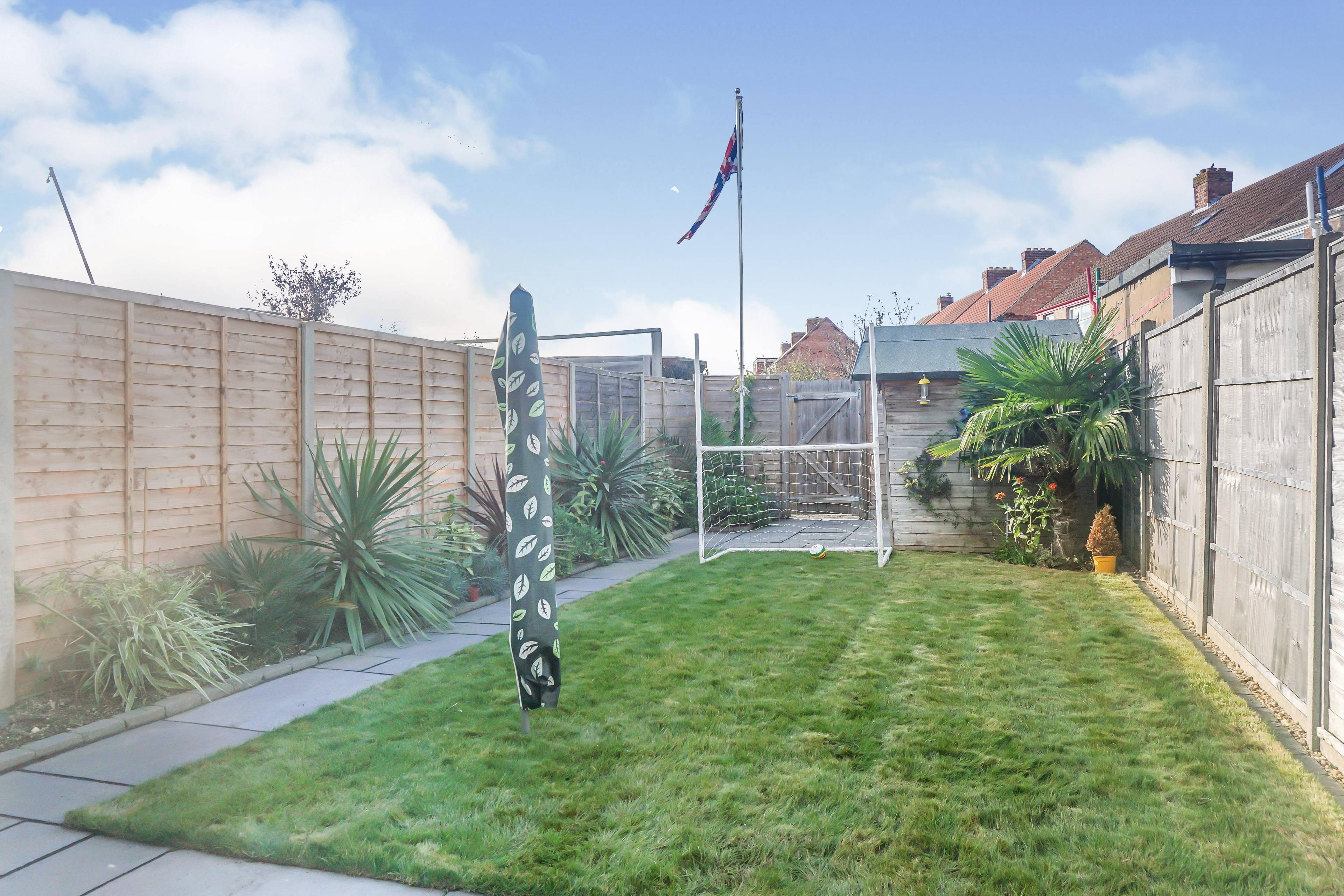 rear garden