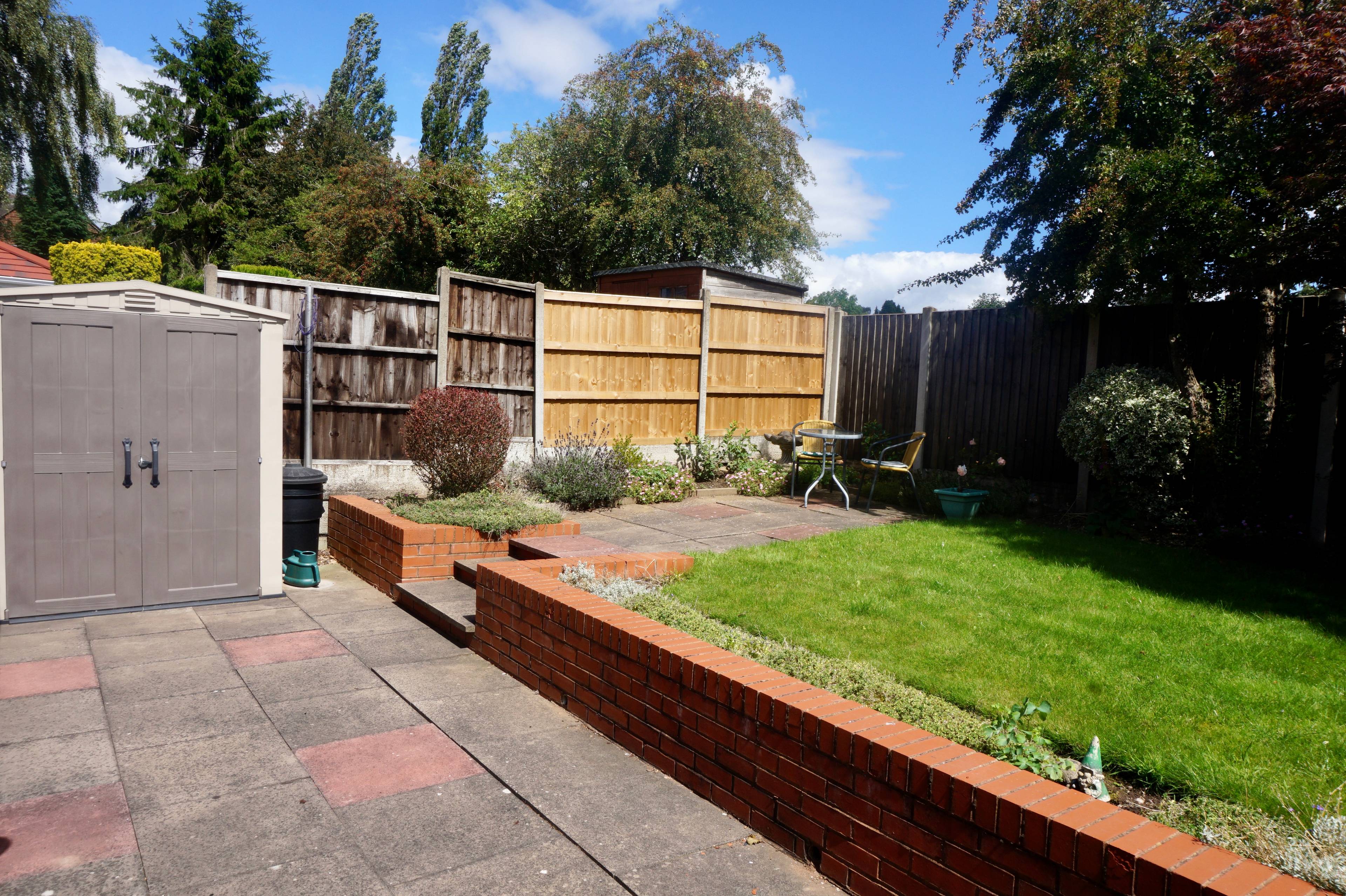 Rear garden