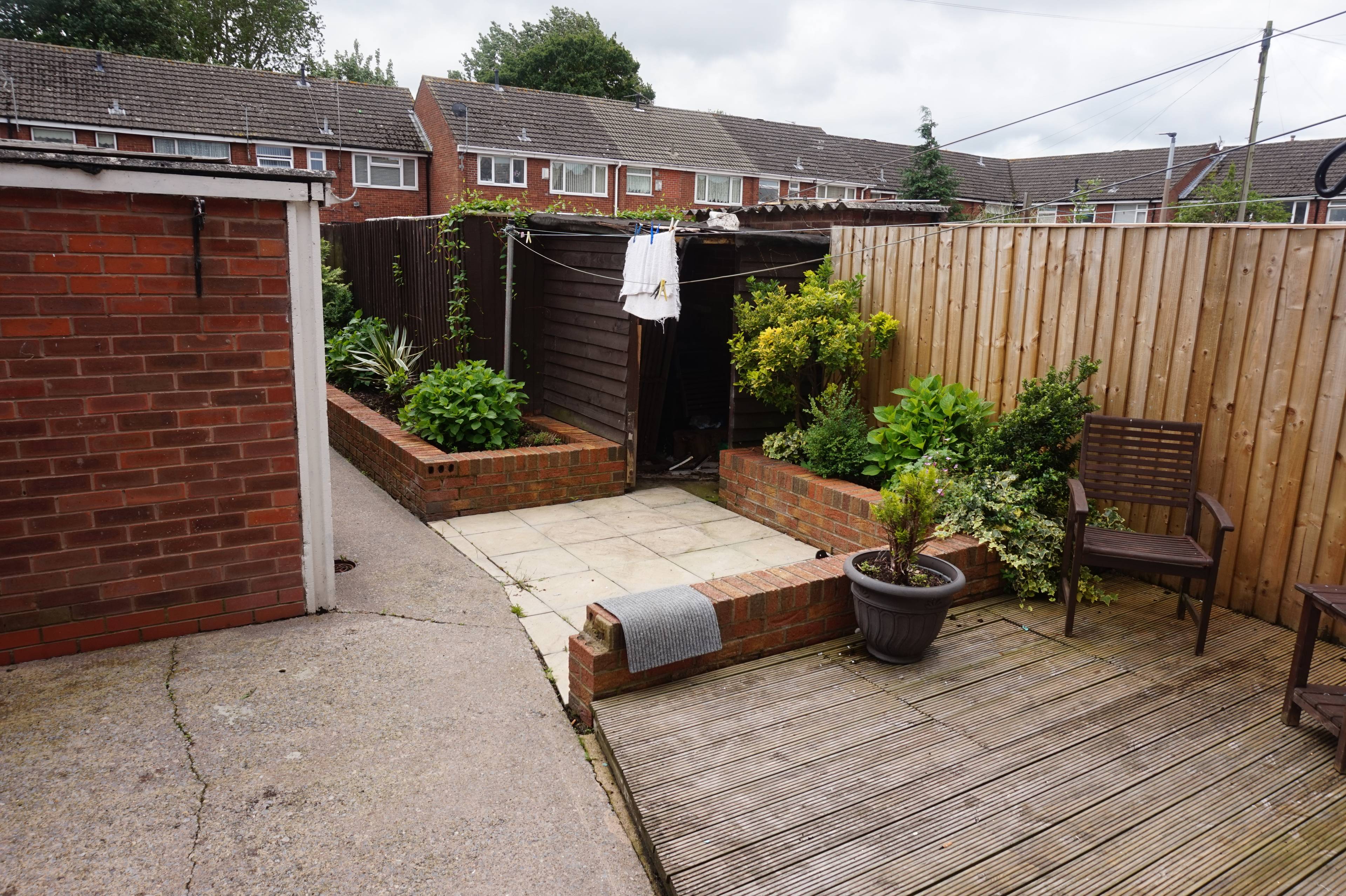 rear garden    