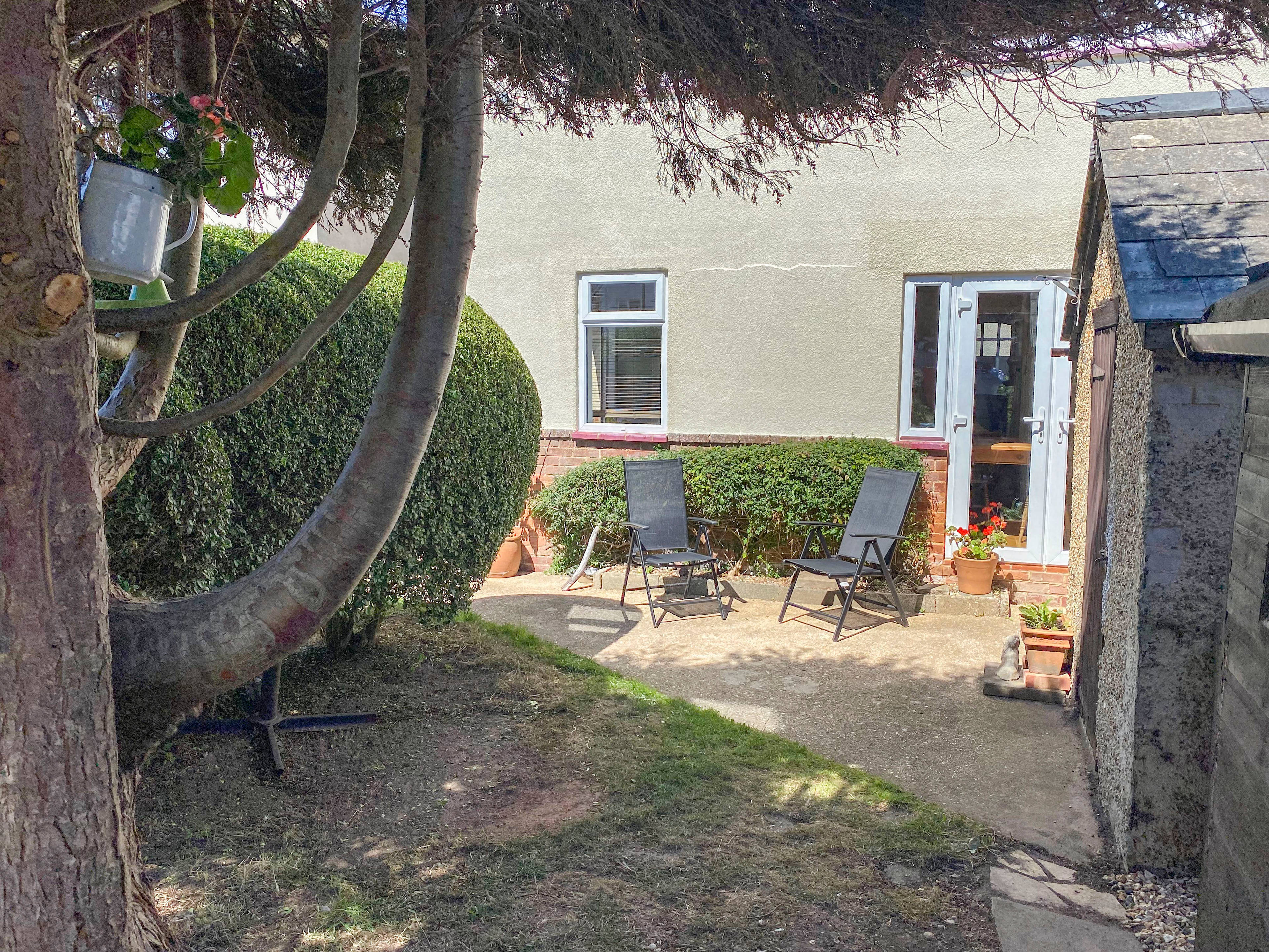 rear garden