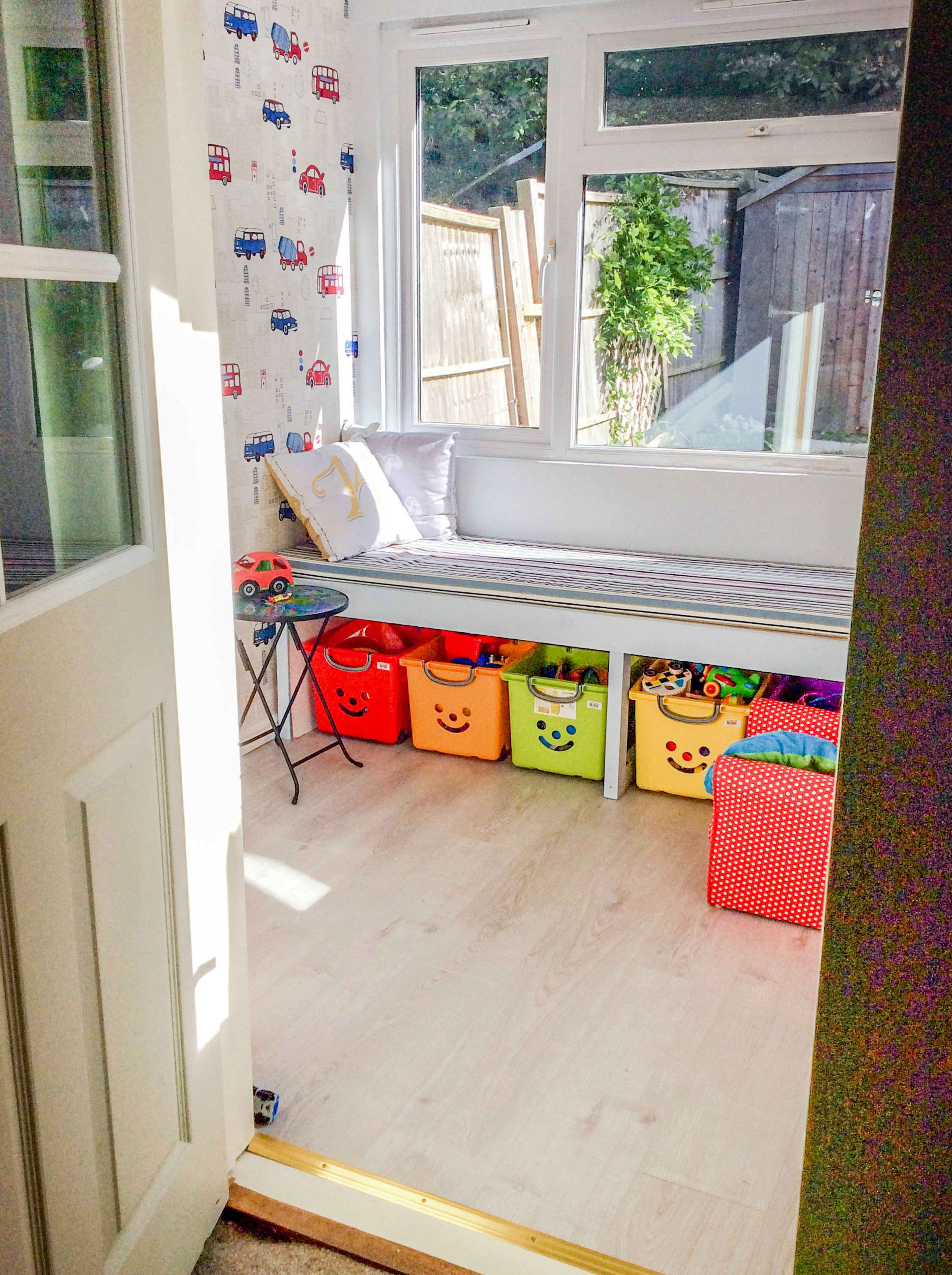 rear porch