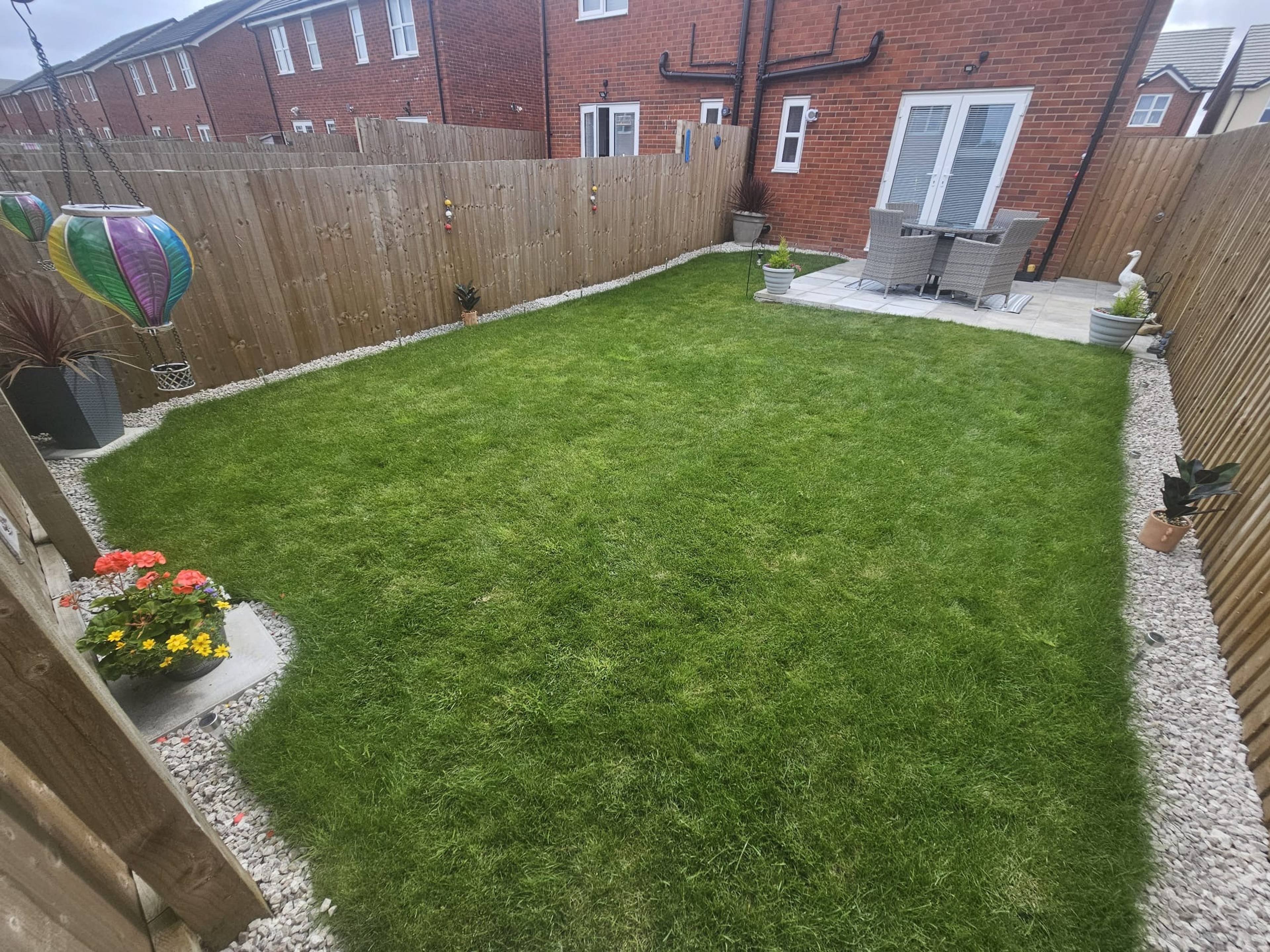 Rear garden