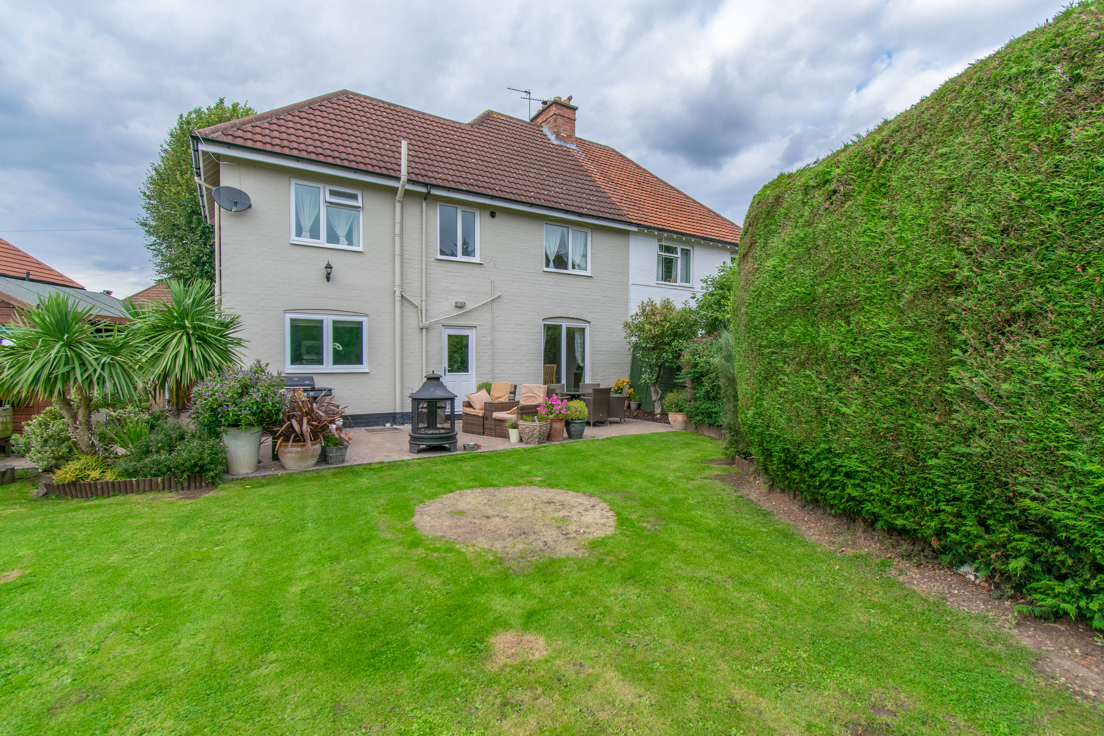 rear garden