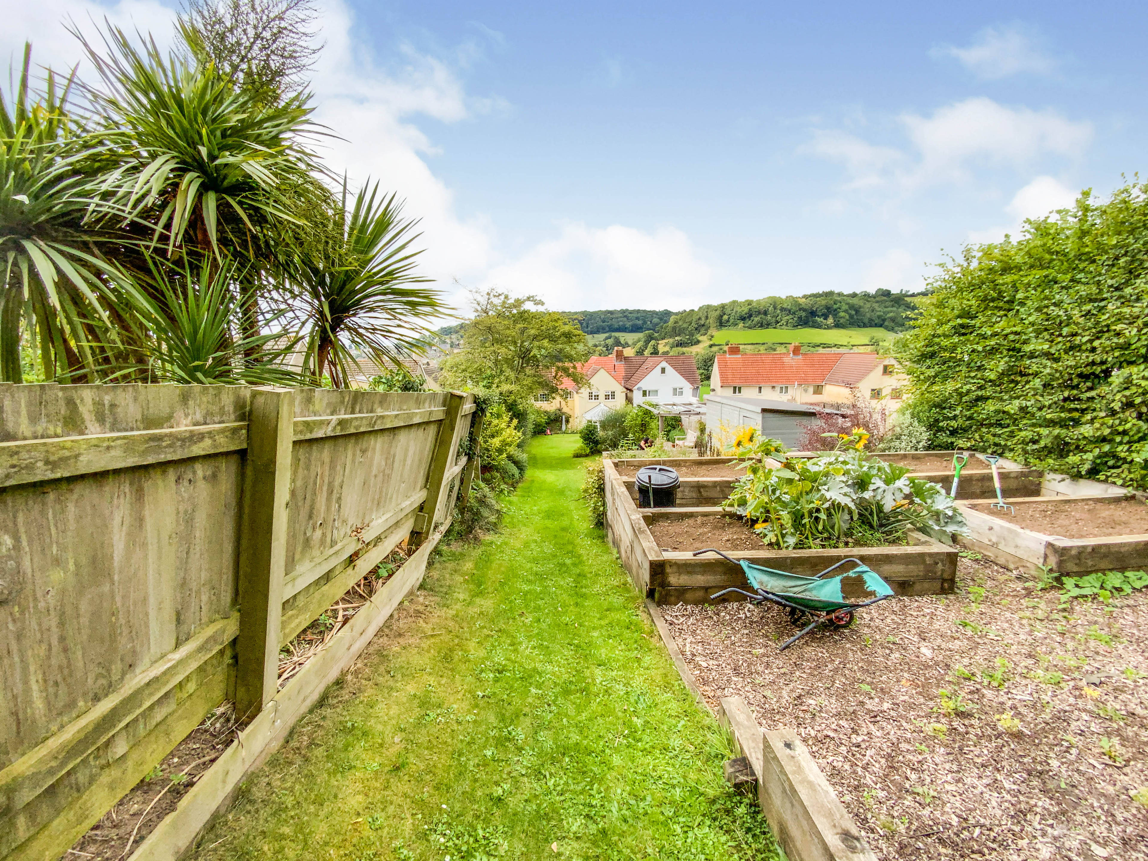 Rear garden