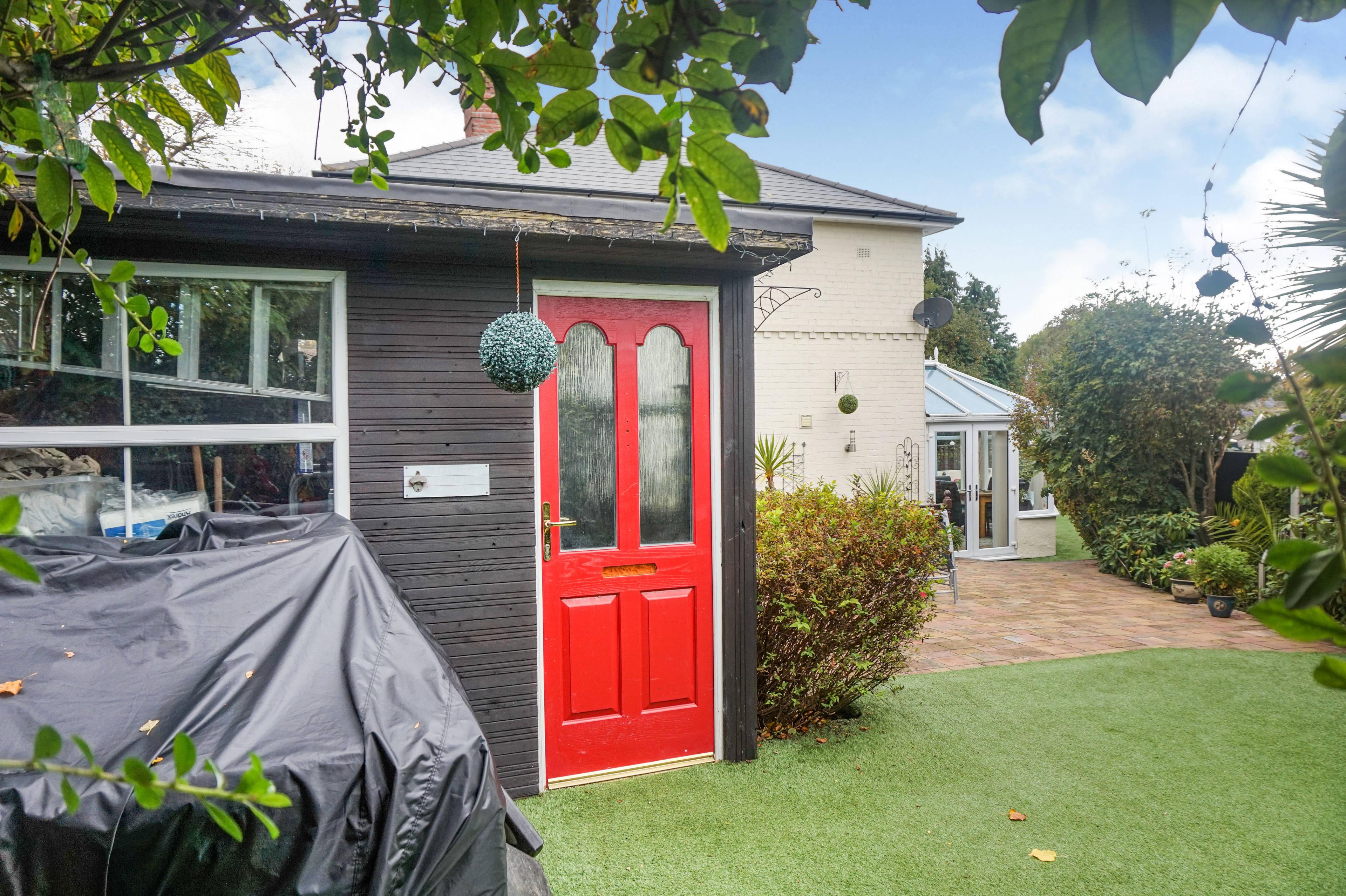 Rear garden