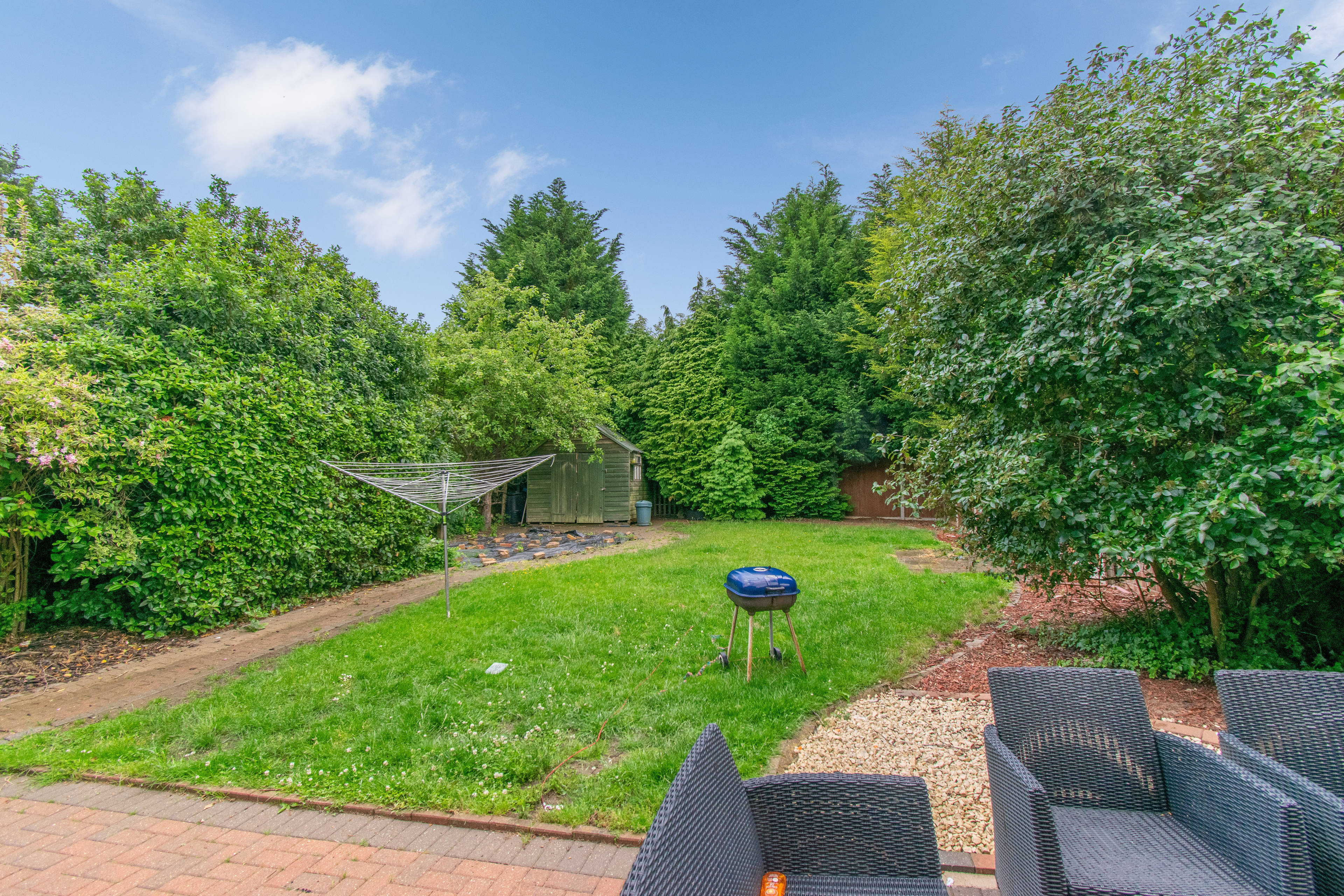 rear garden 