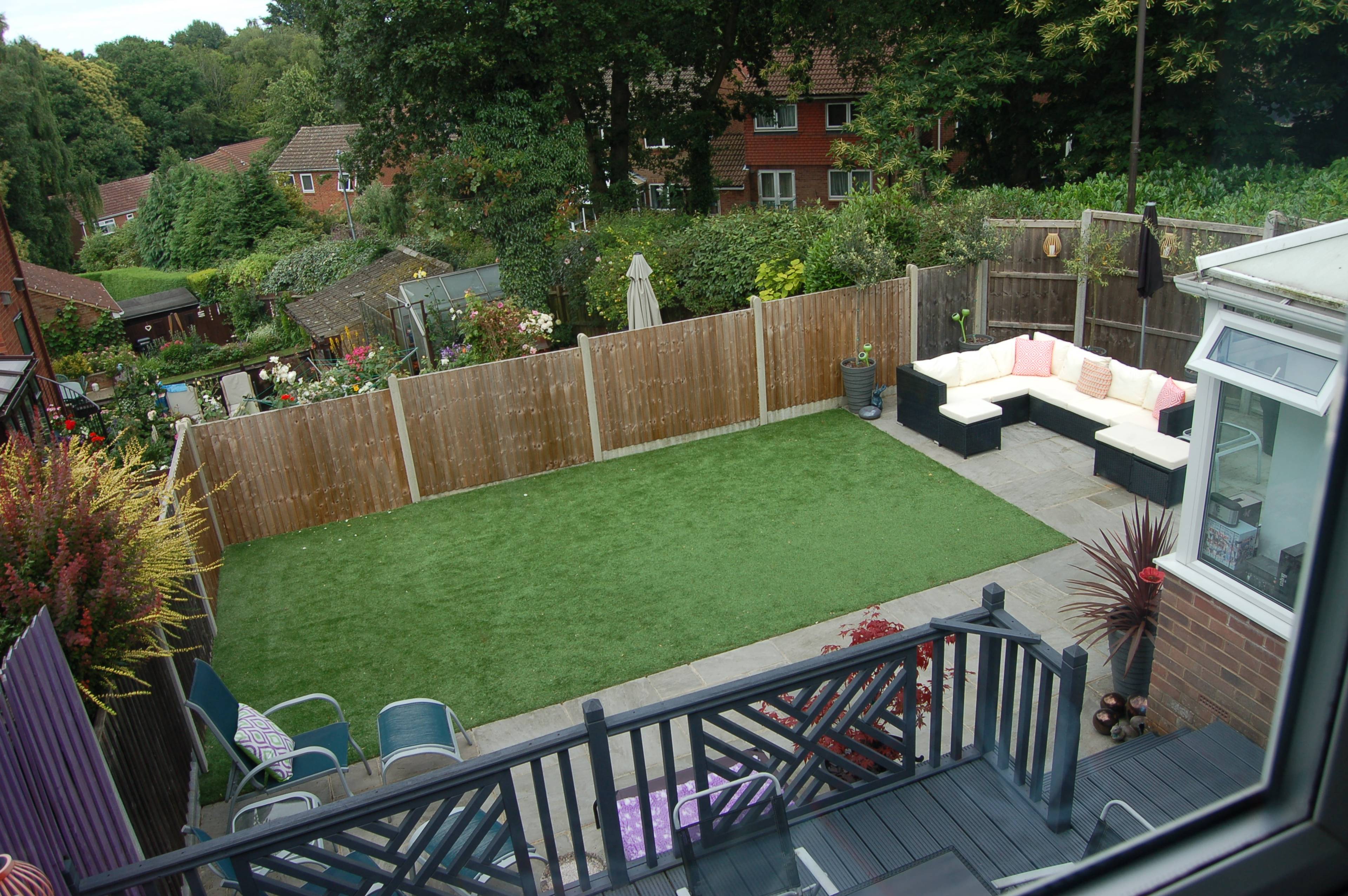 Rear garden