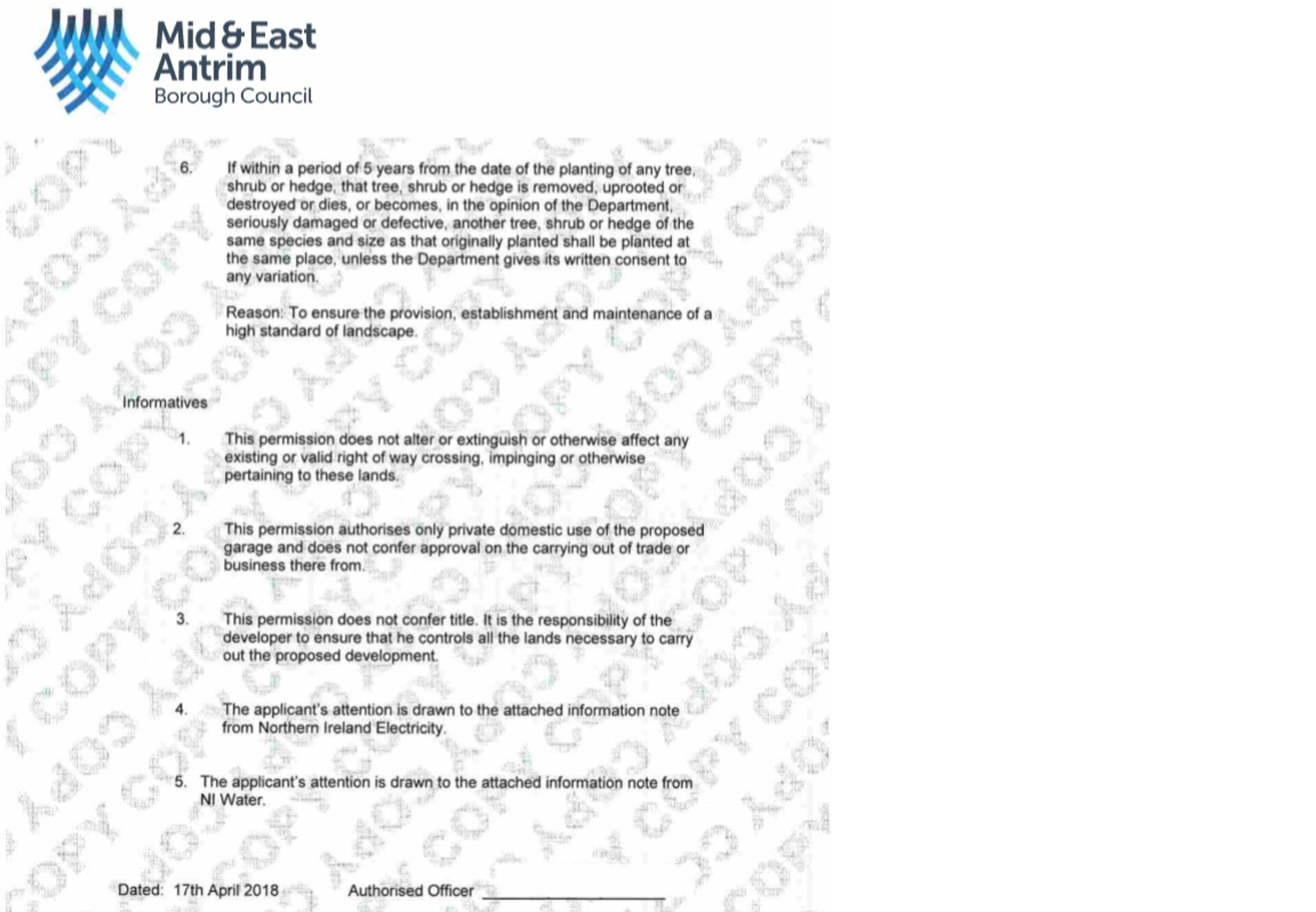 Planning Permission