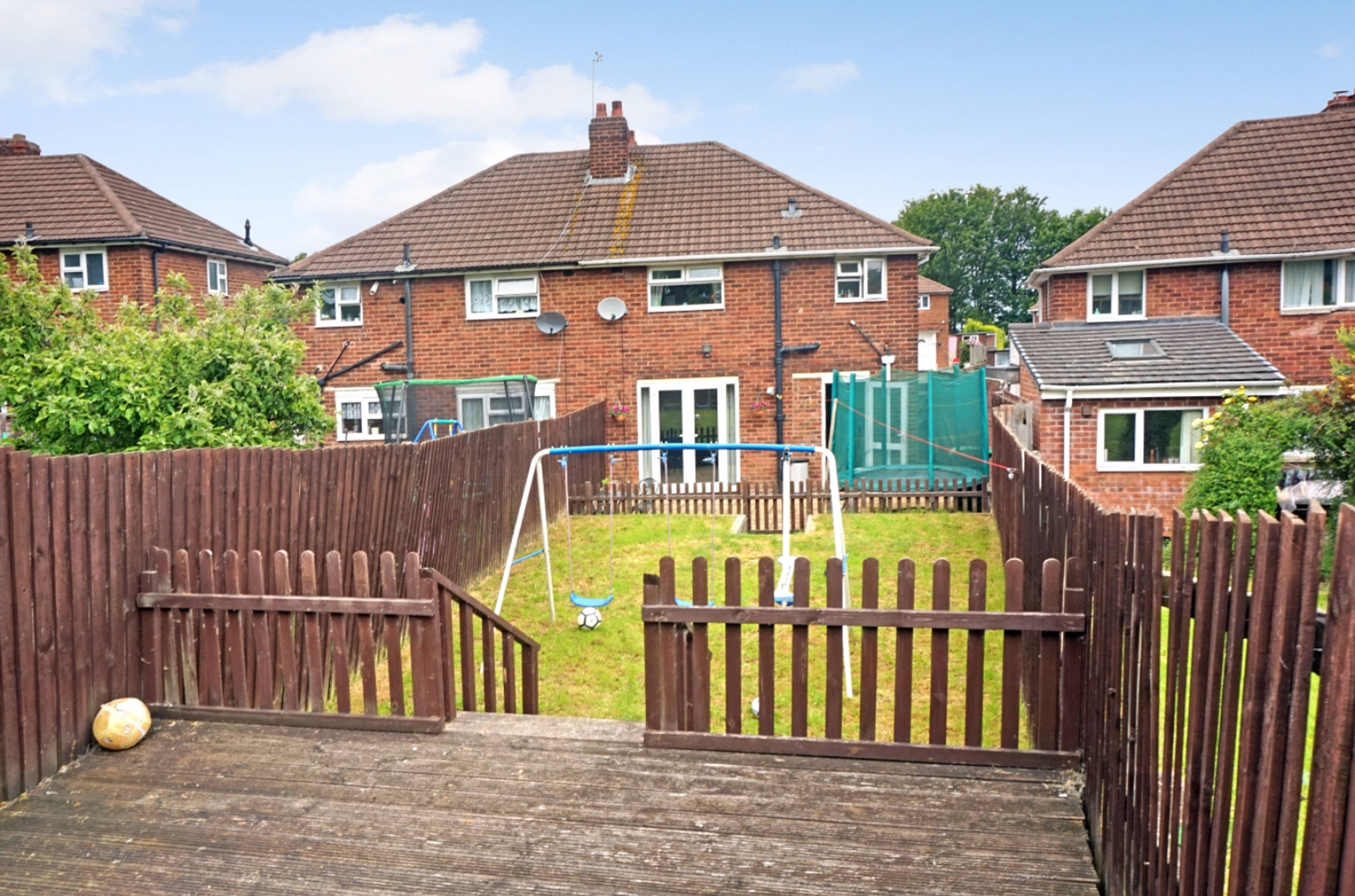 Rear garden
