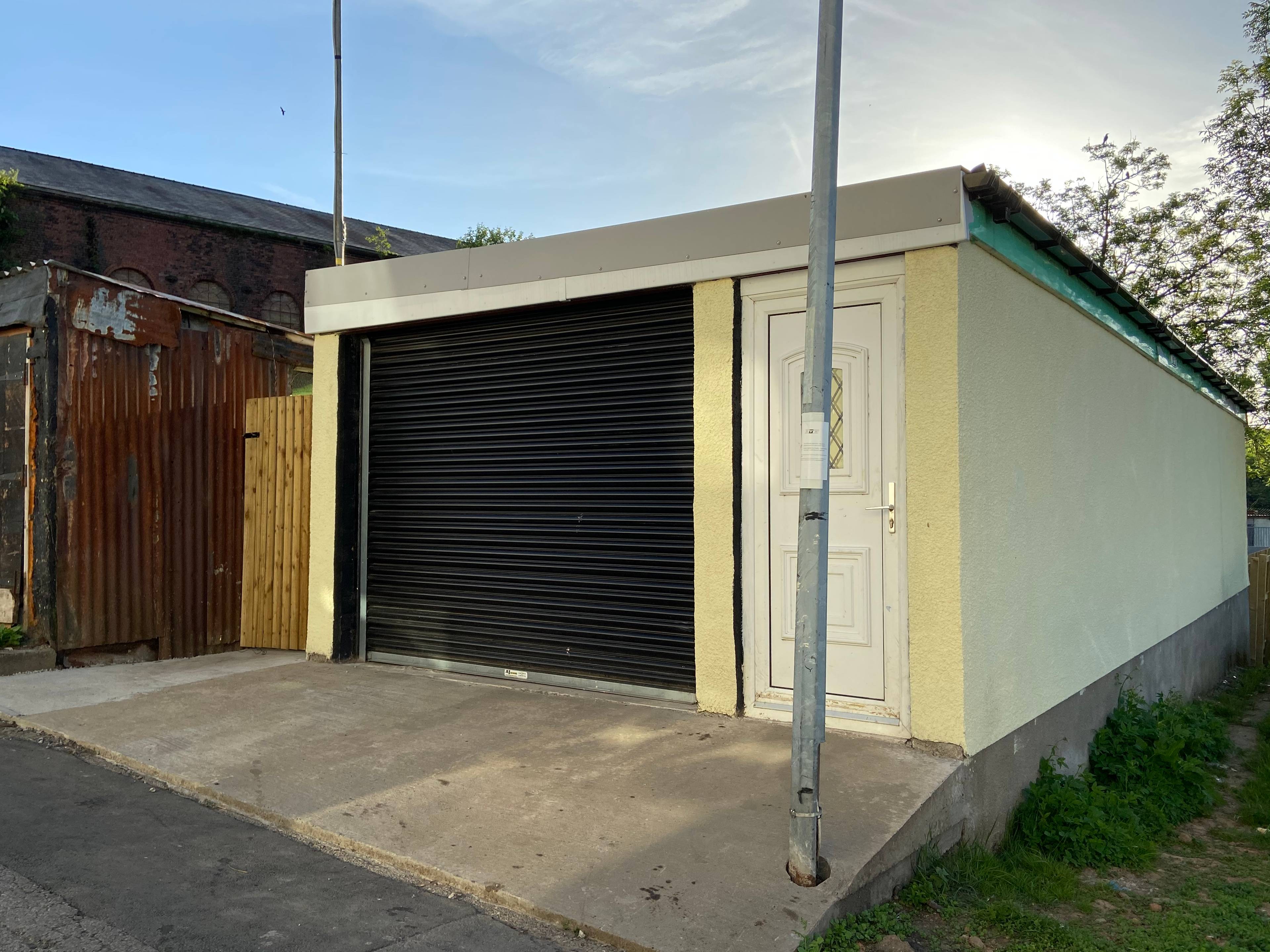 Large garage
