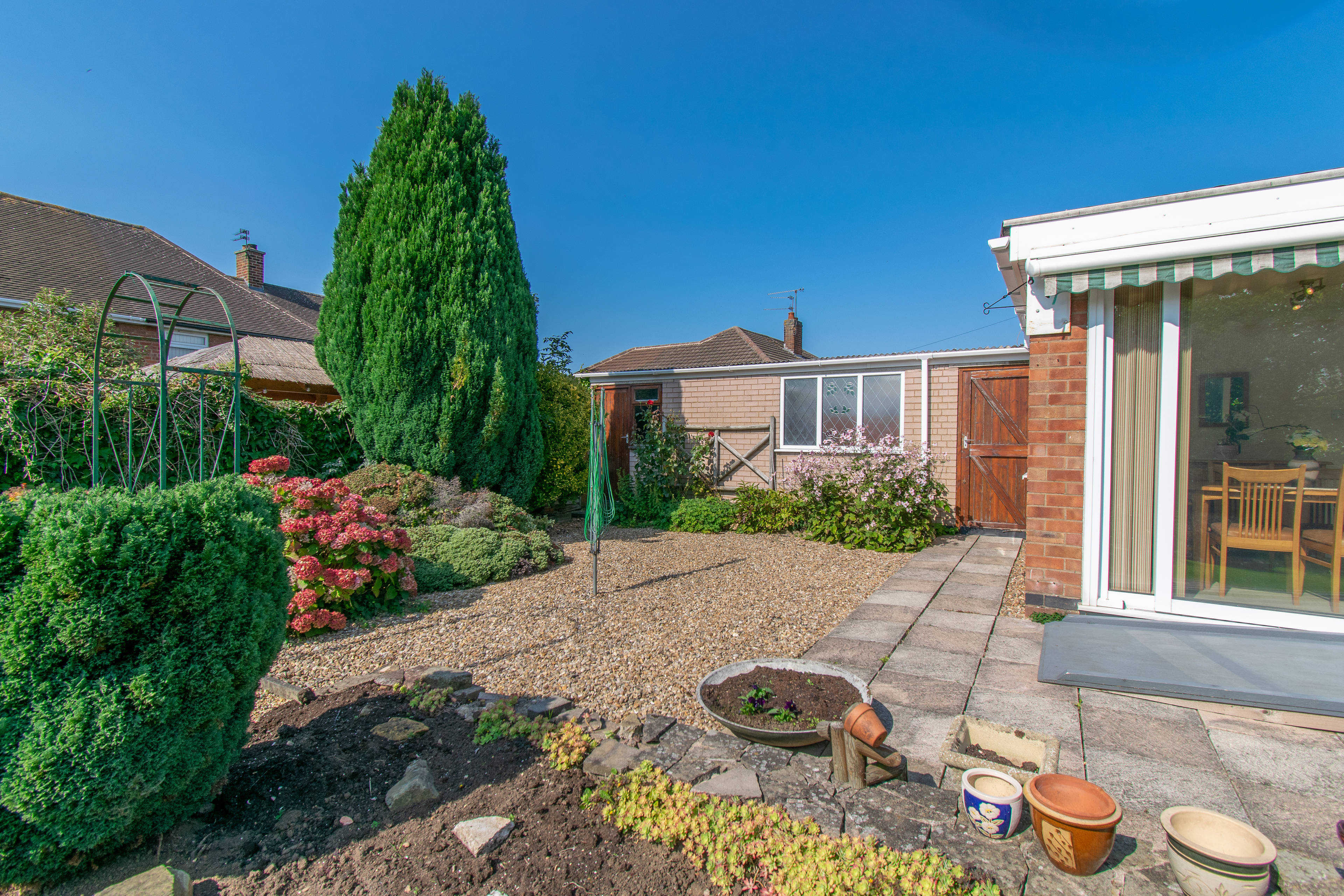 rear garden