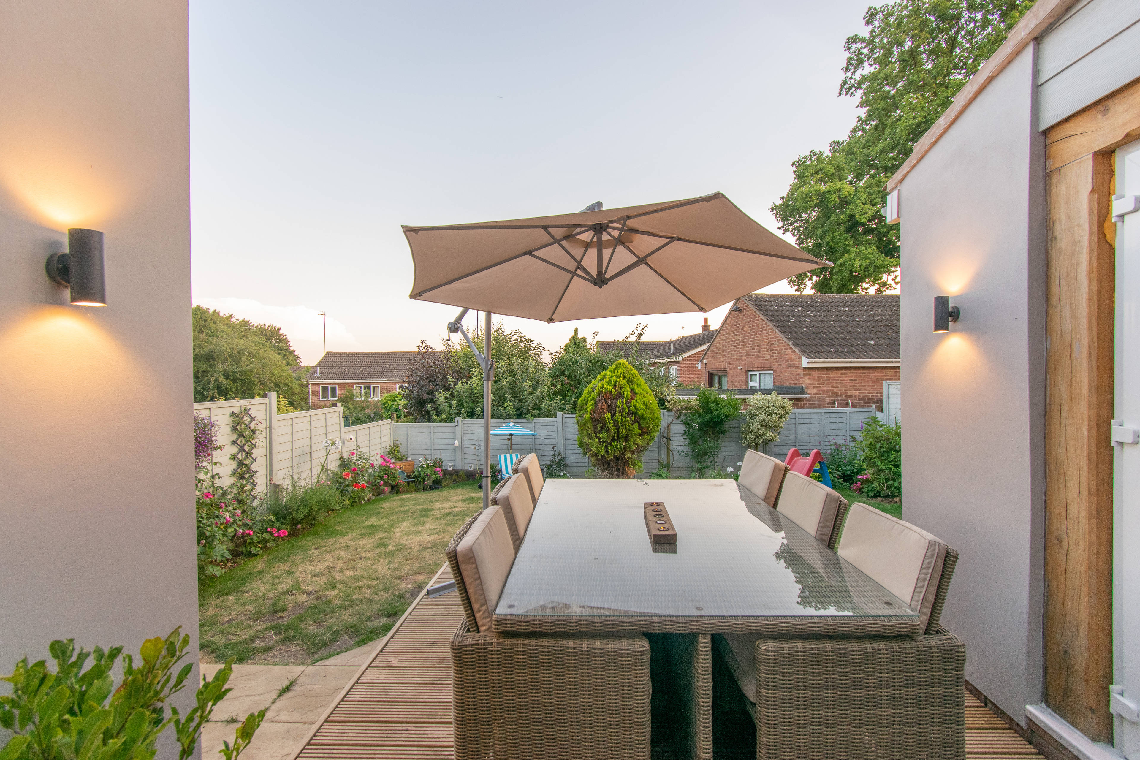 rear garden