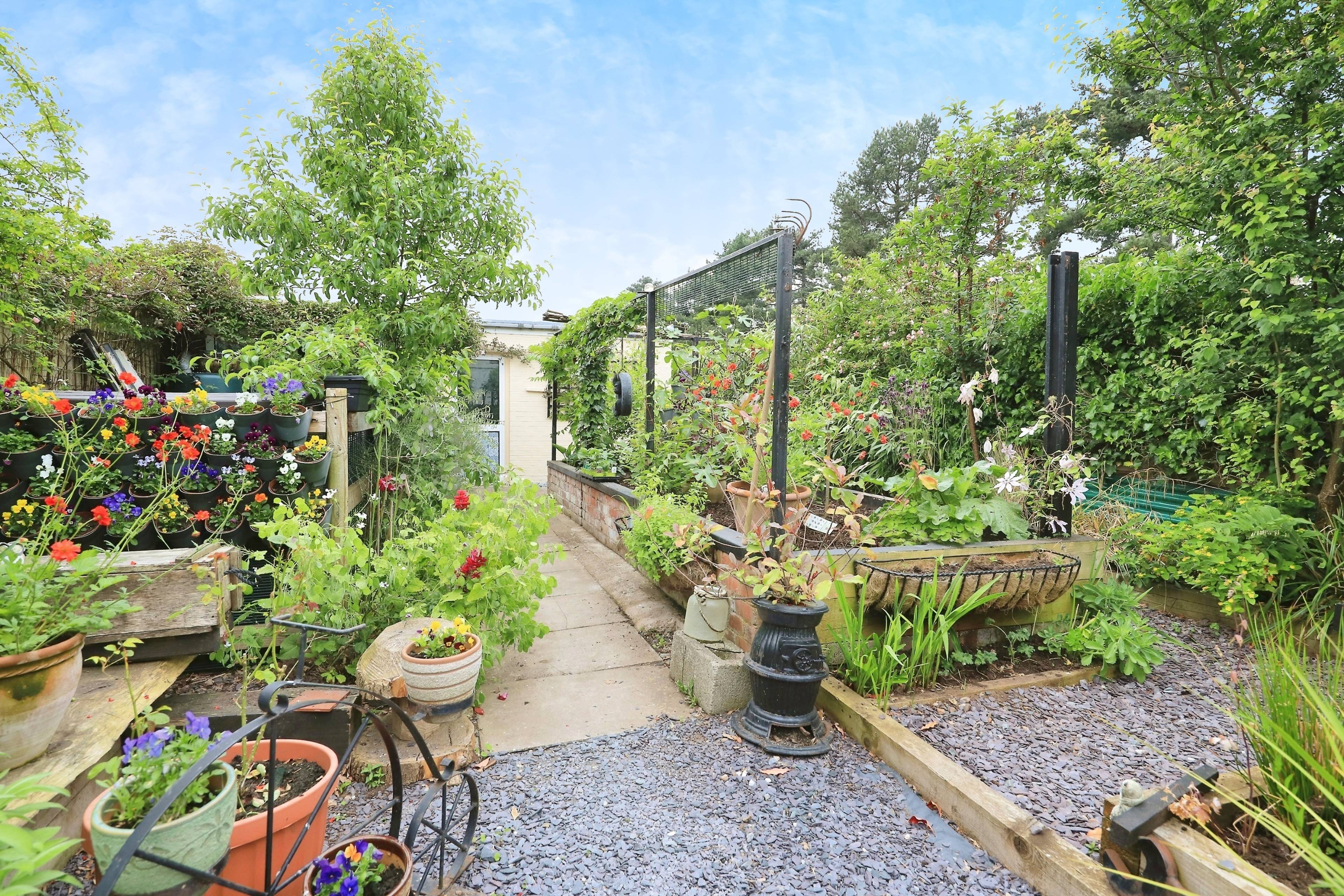 Rear garden