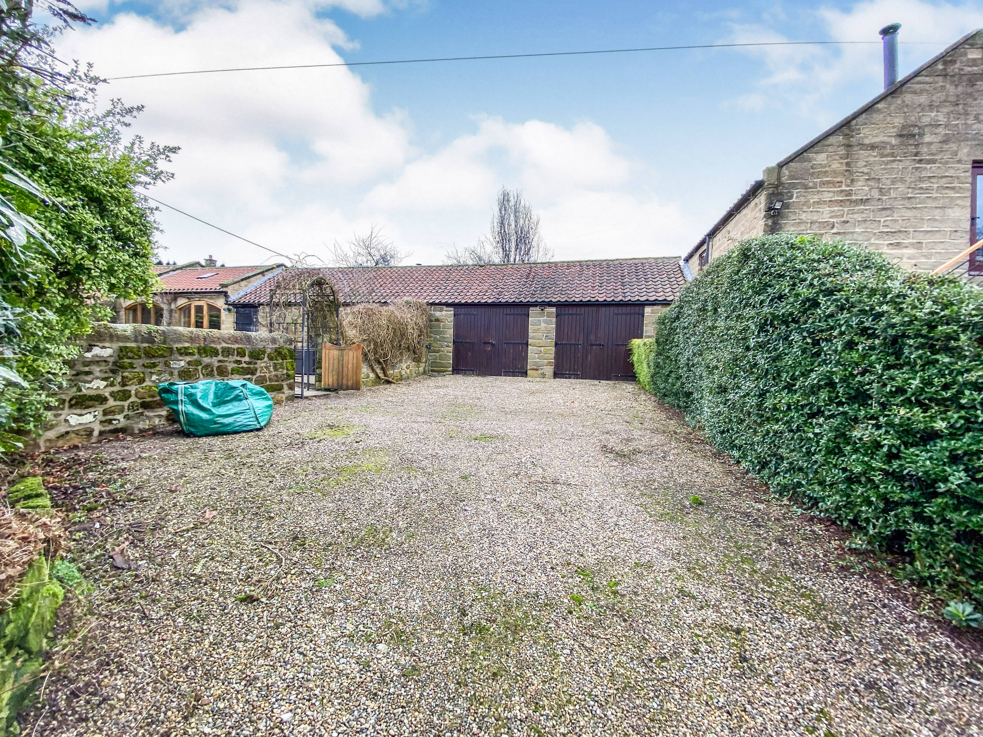 Double garage