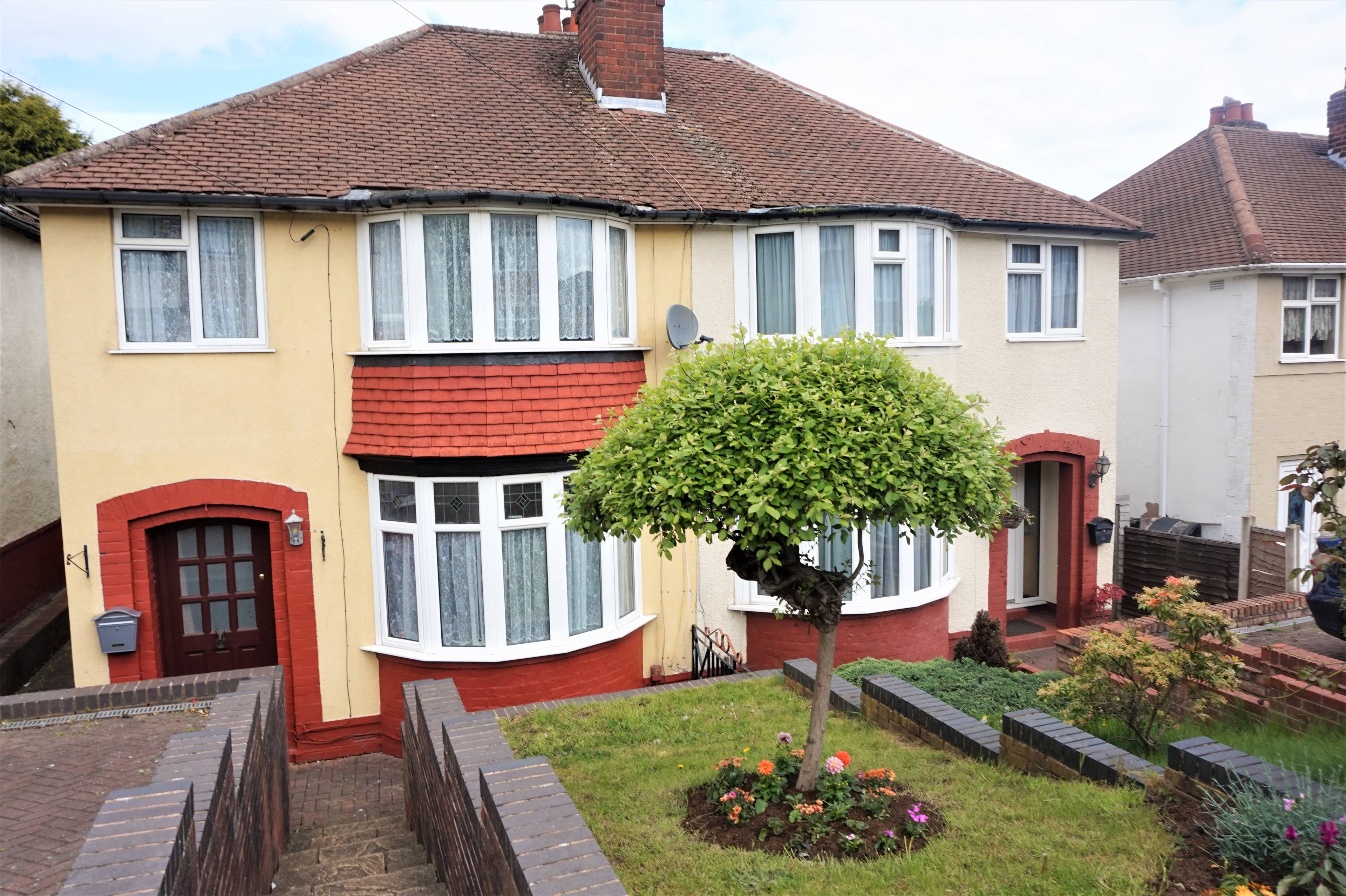 Outside