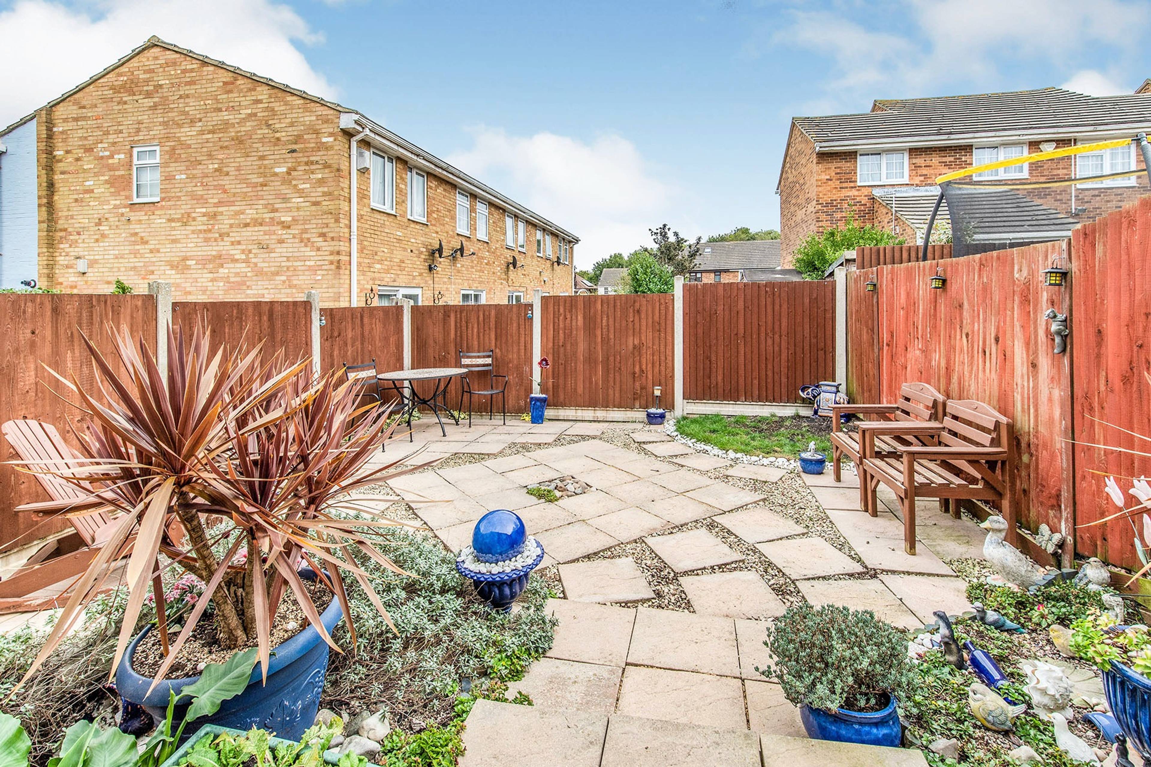 Rear garden