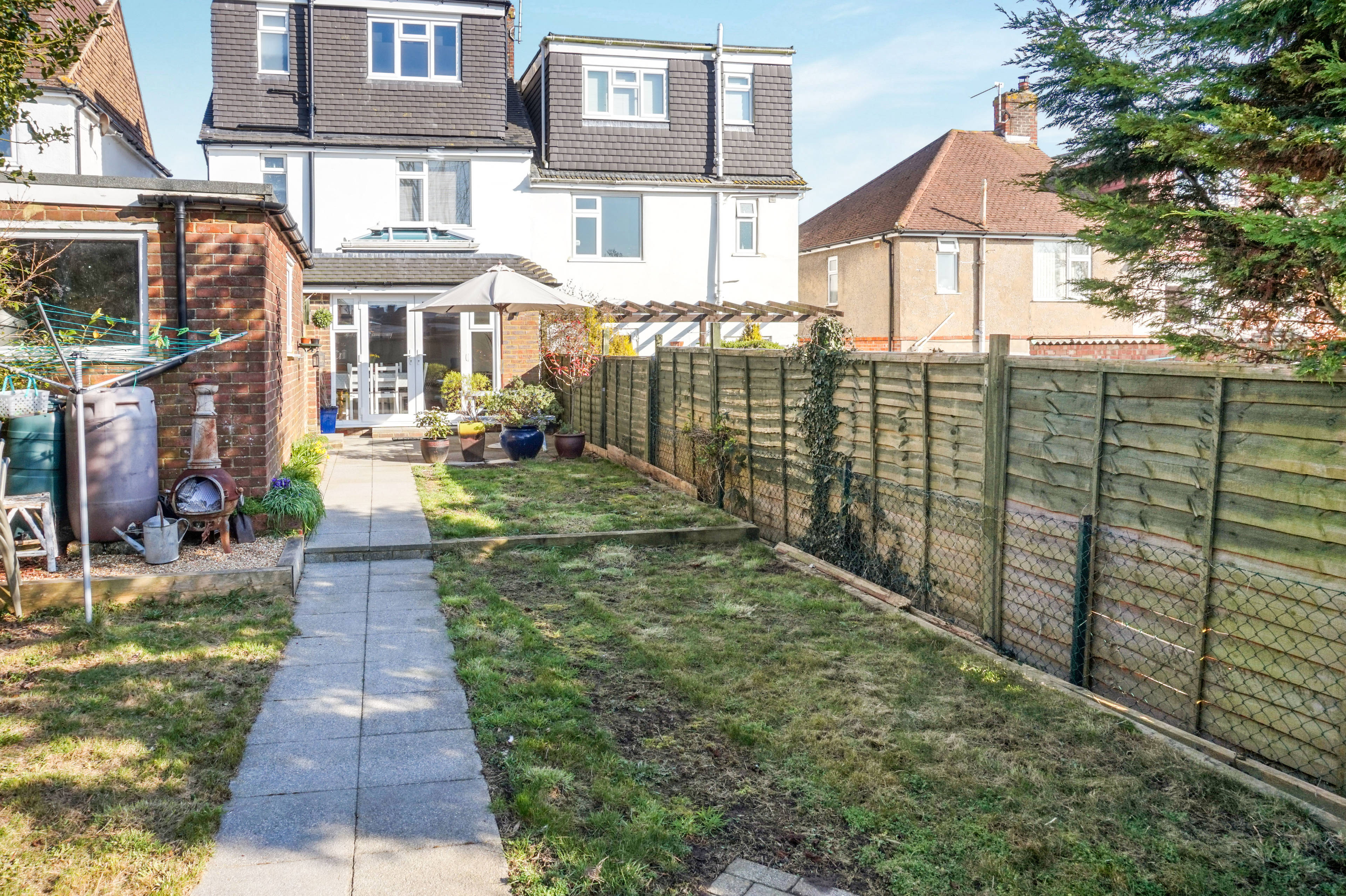 rear garden