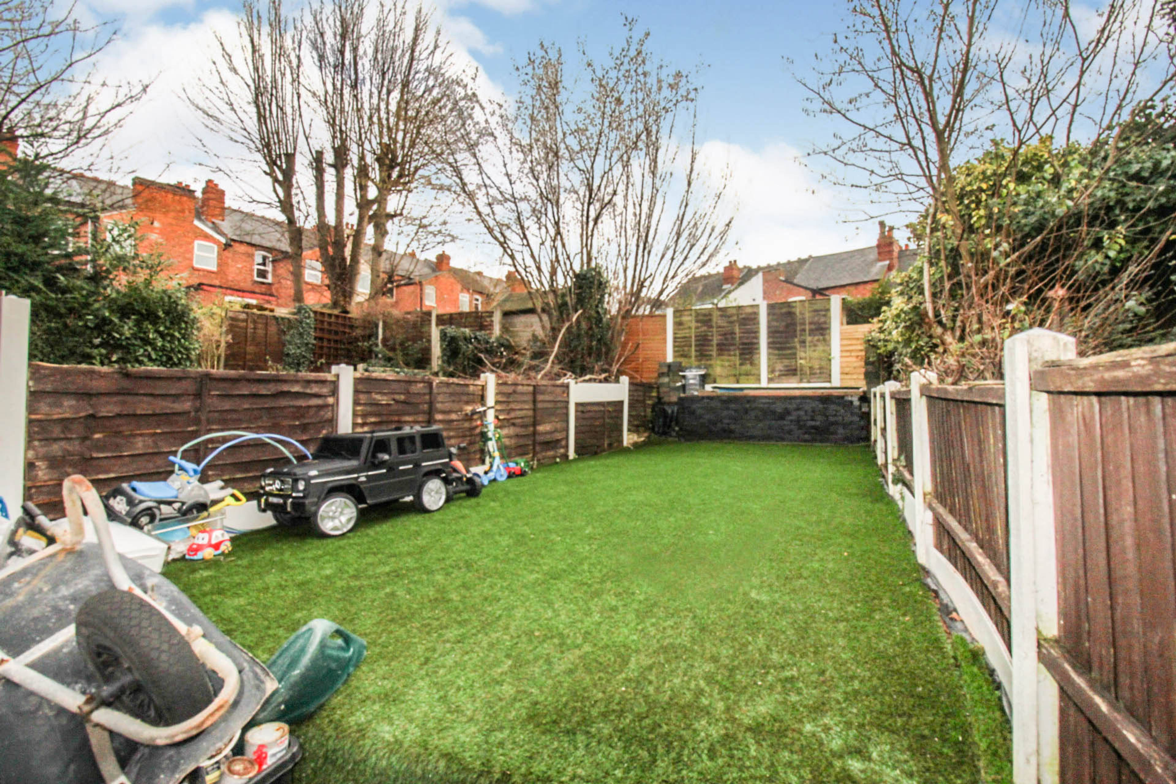 Rear garden