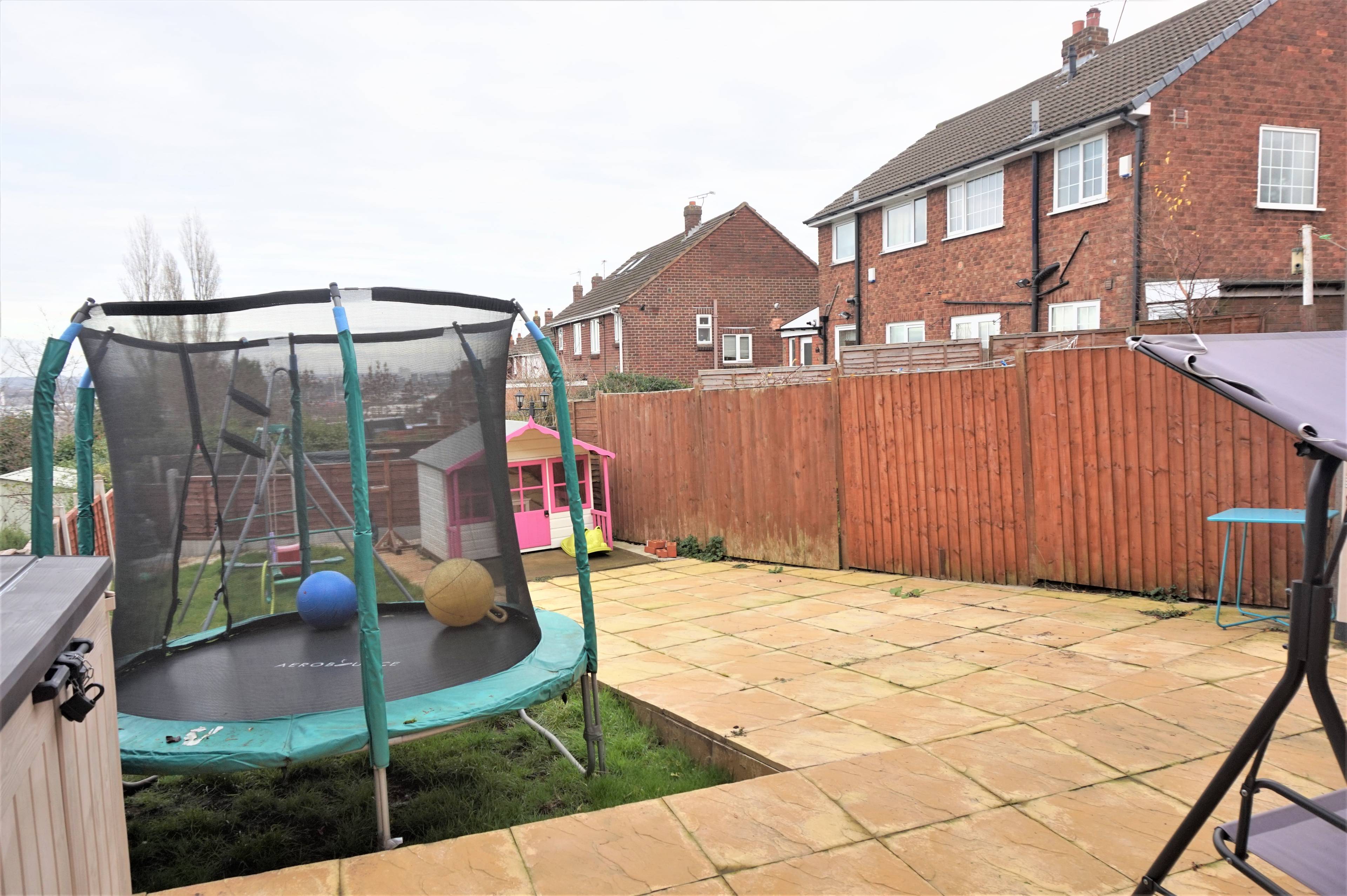 Rear garden