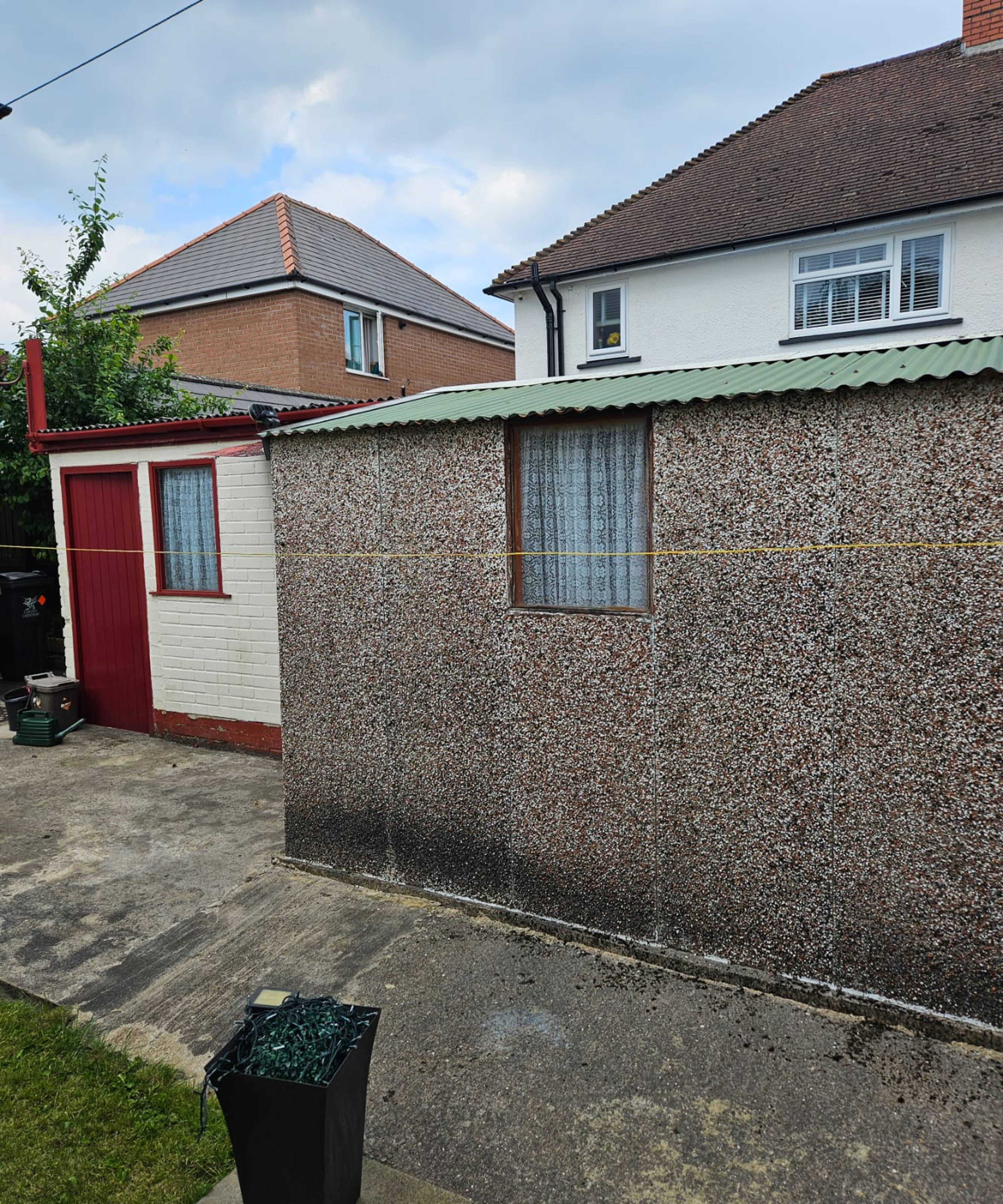 Rear garden