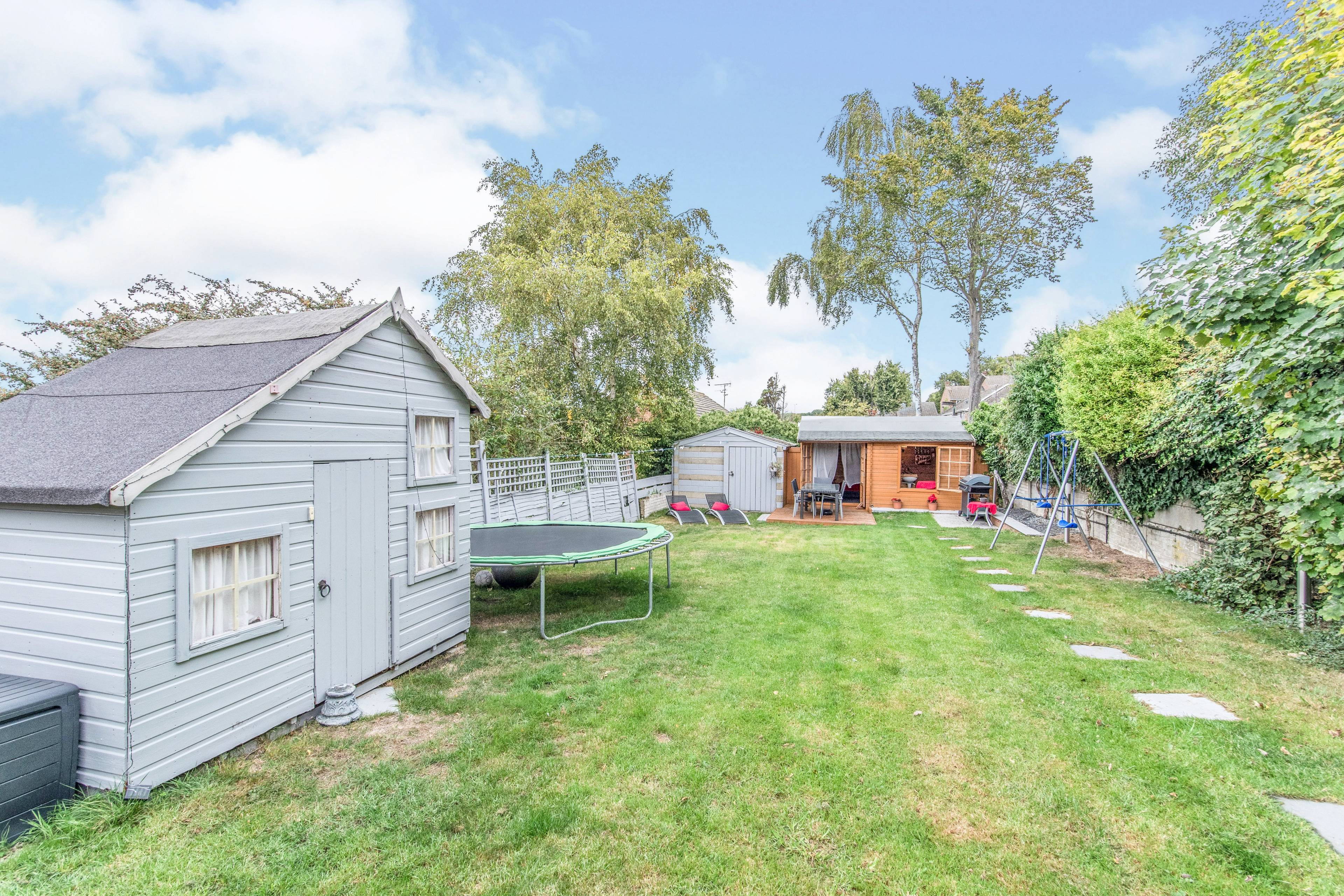 Rear garden