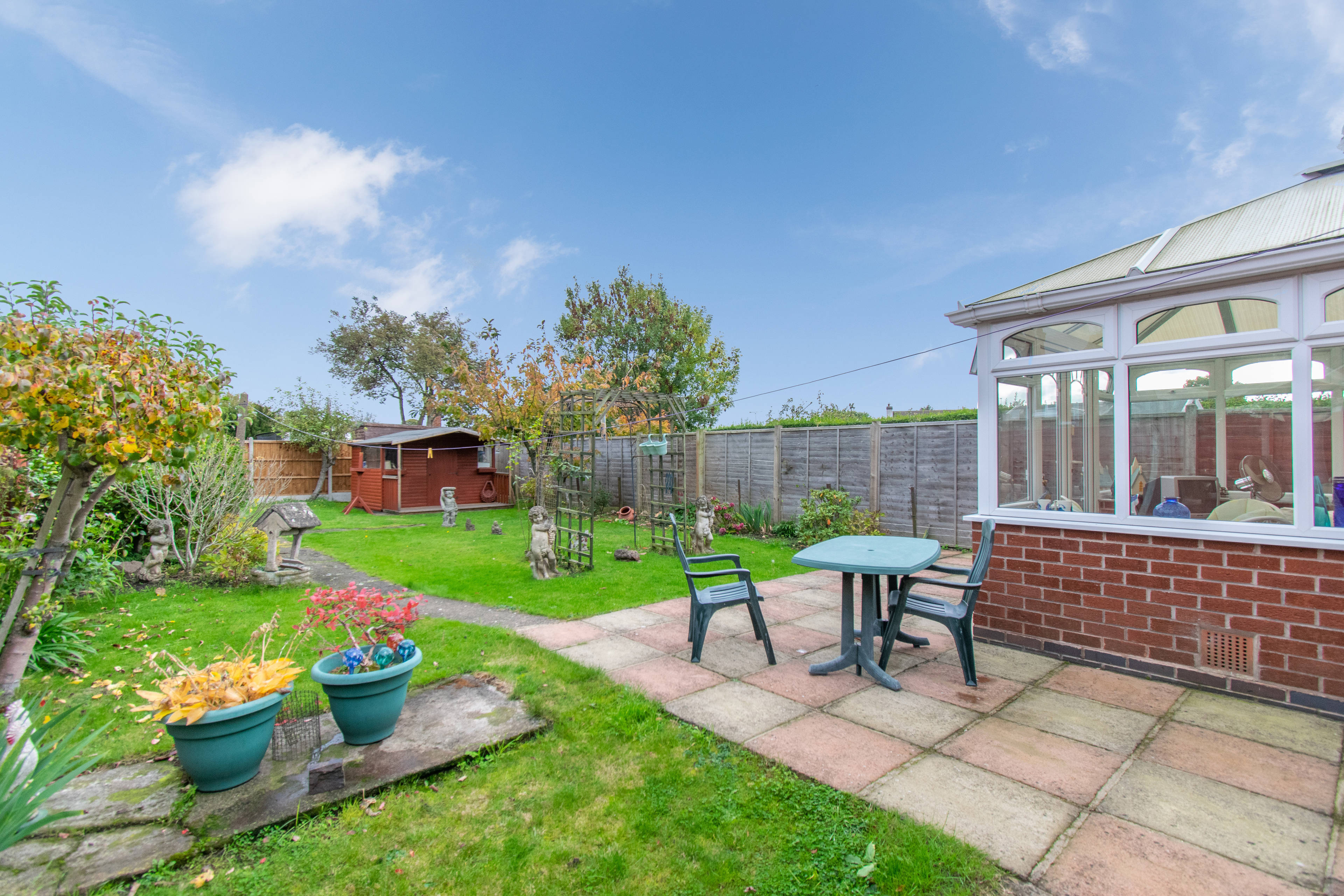 rear garden