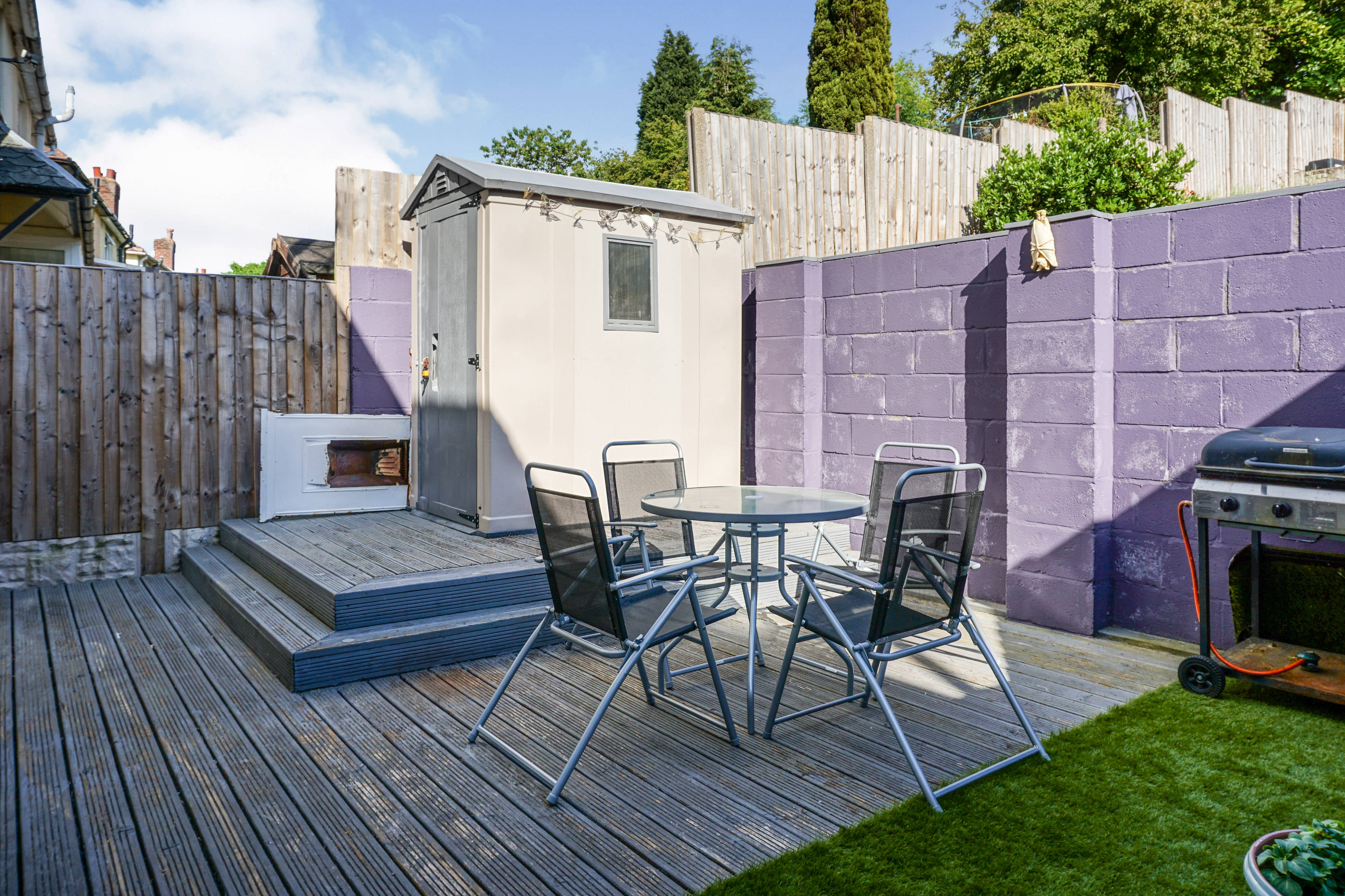 rear garden