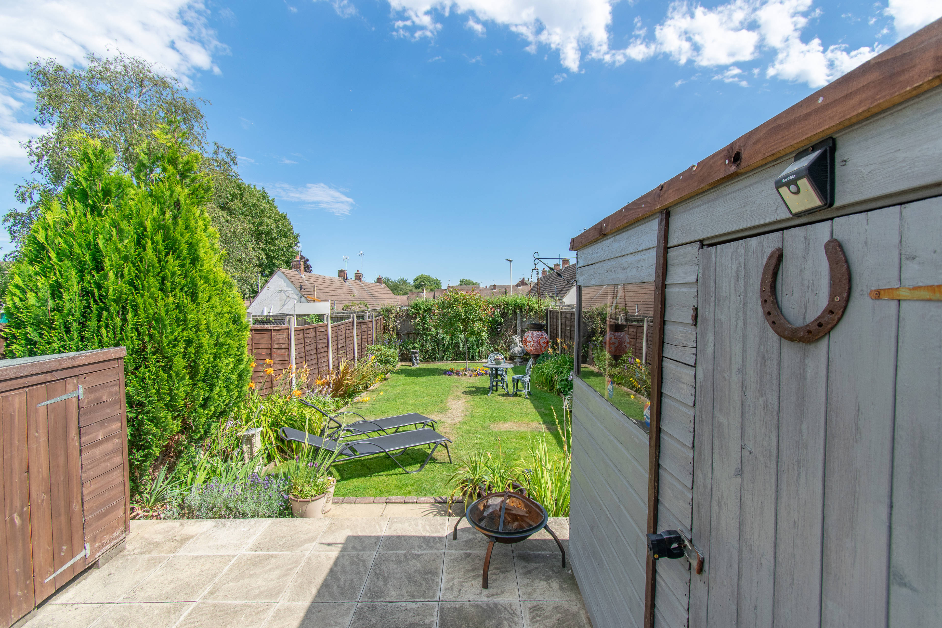 rear garden