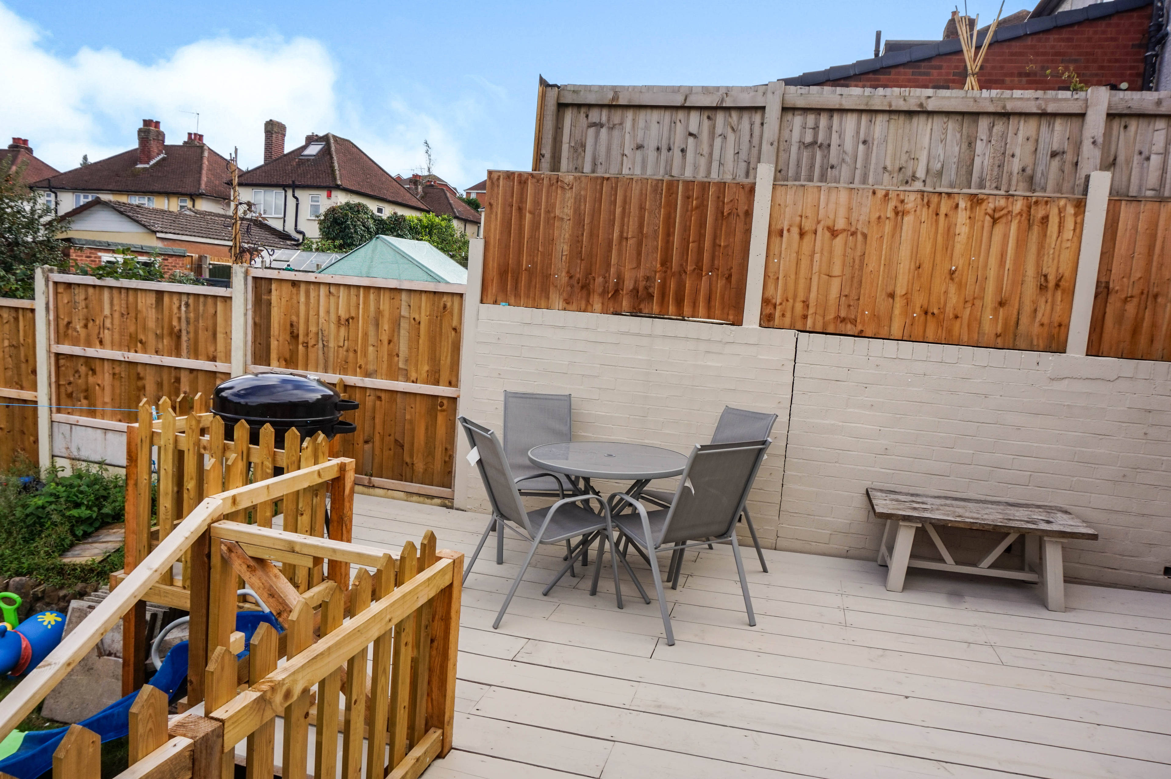 Rear garden