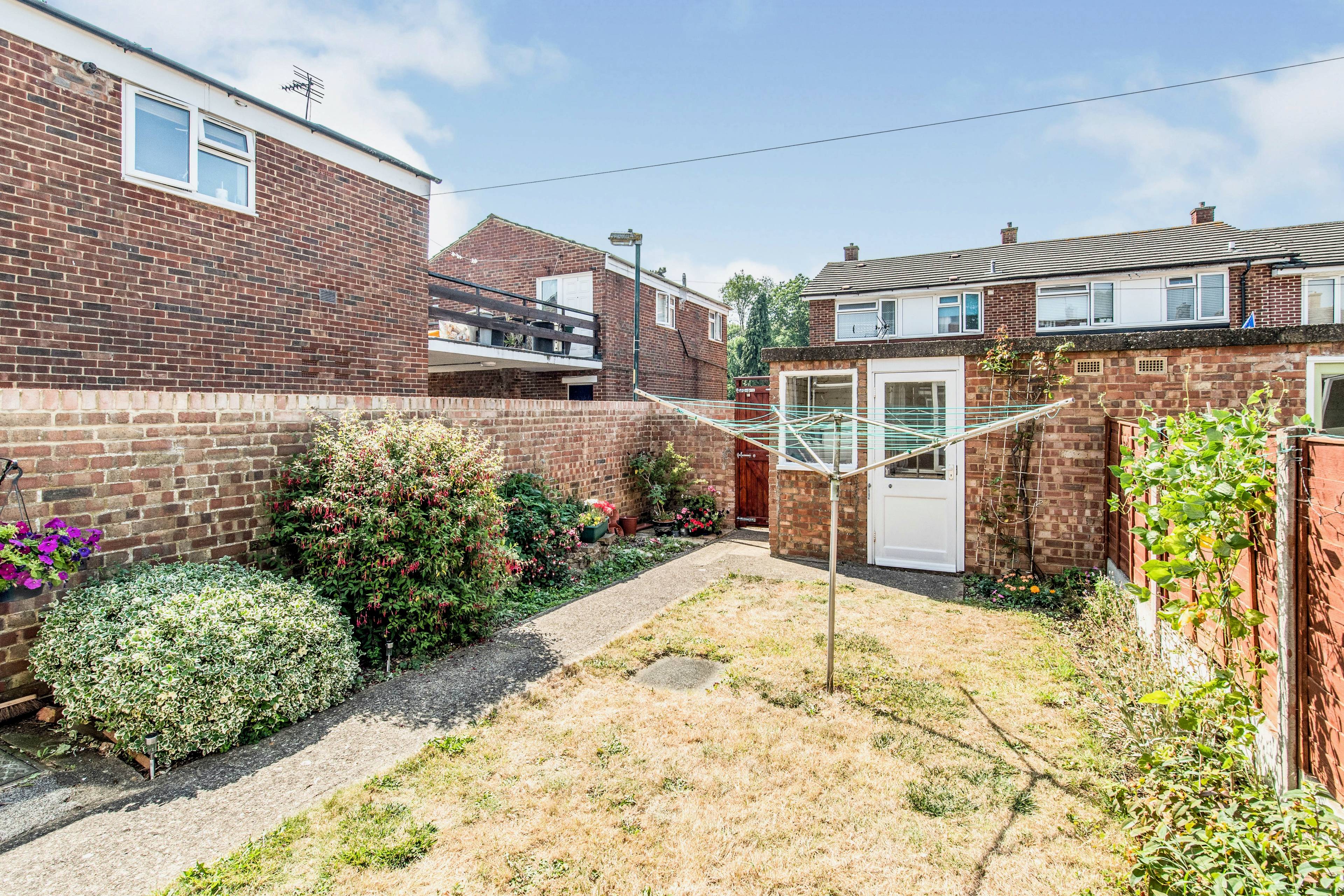 Rear garden
