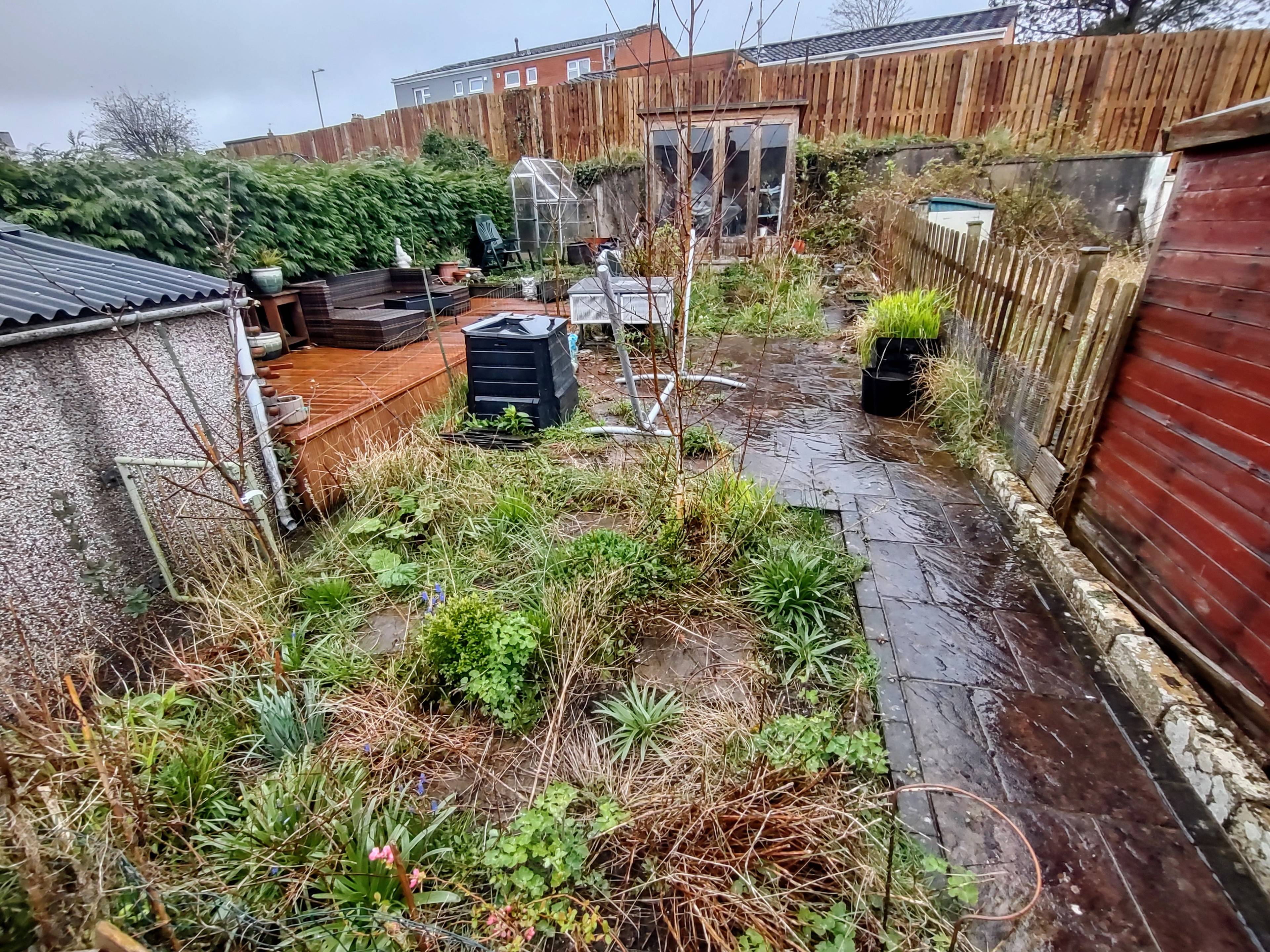 Rear garden