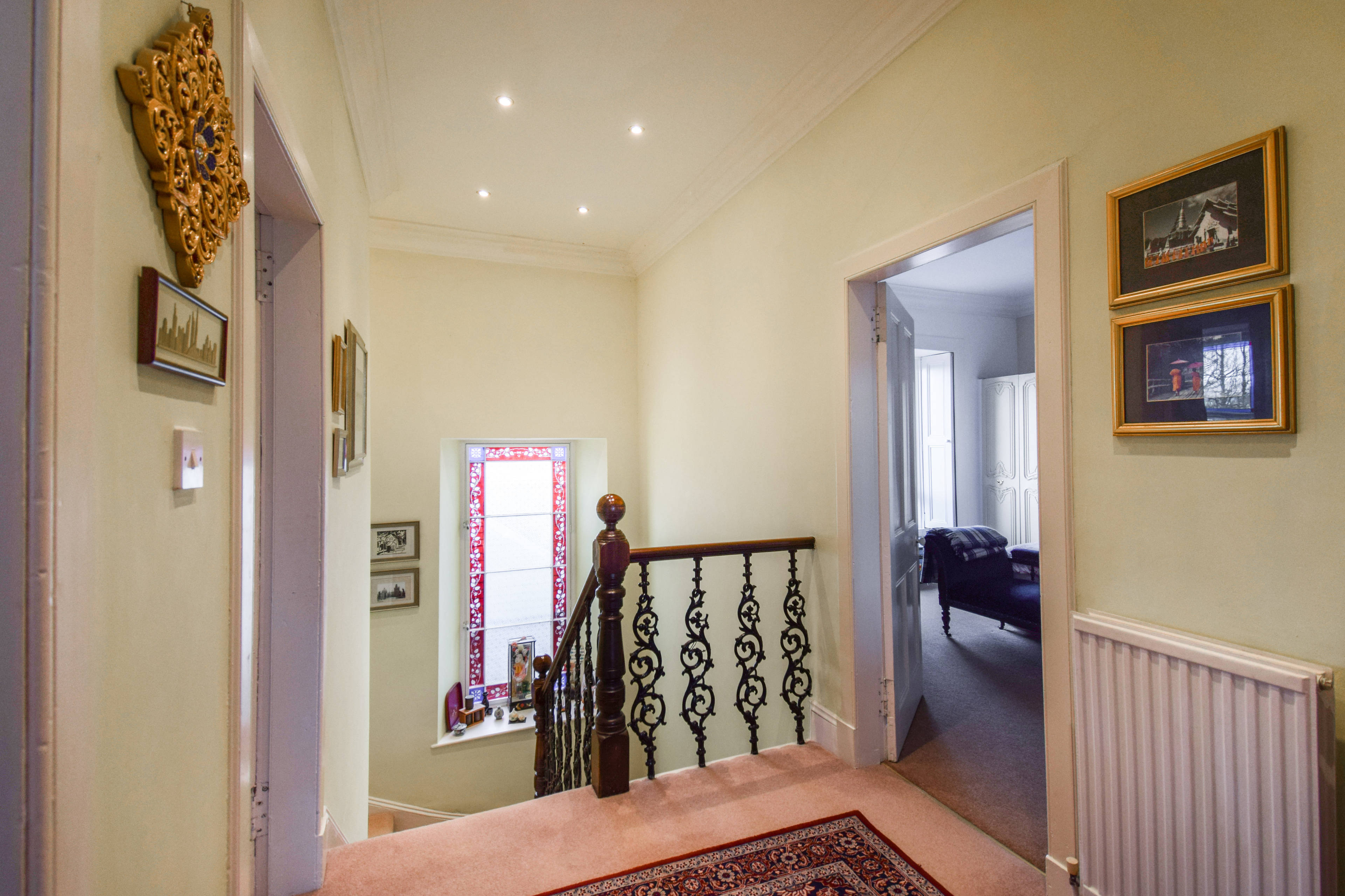 Upstairs
