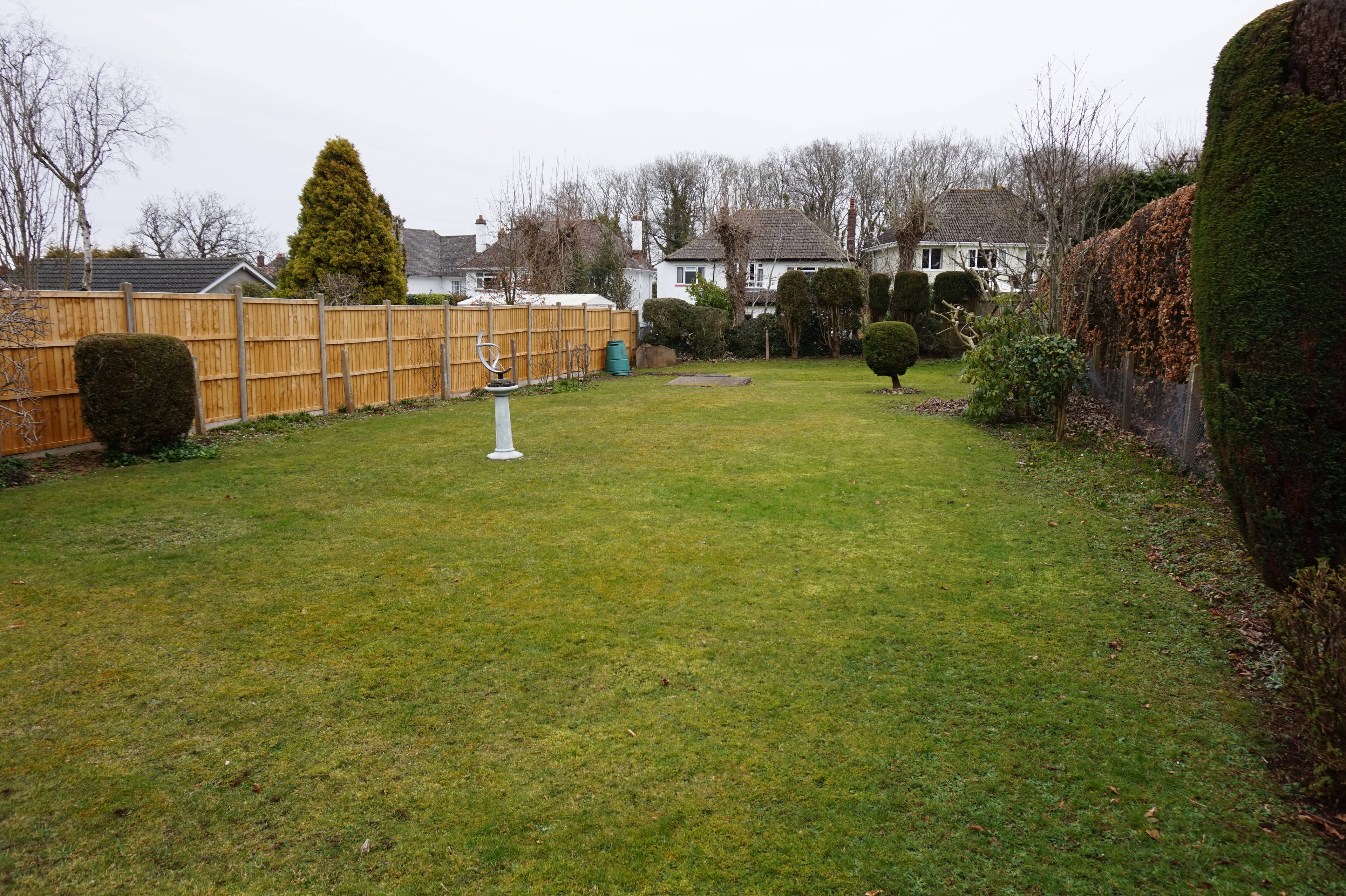 Rear garden