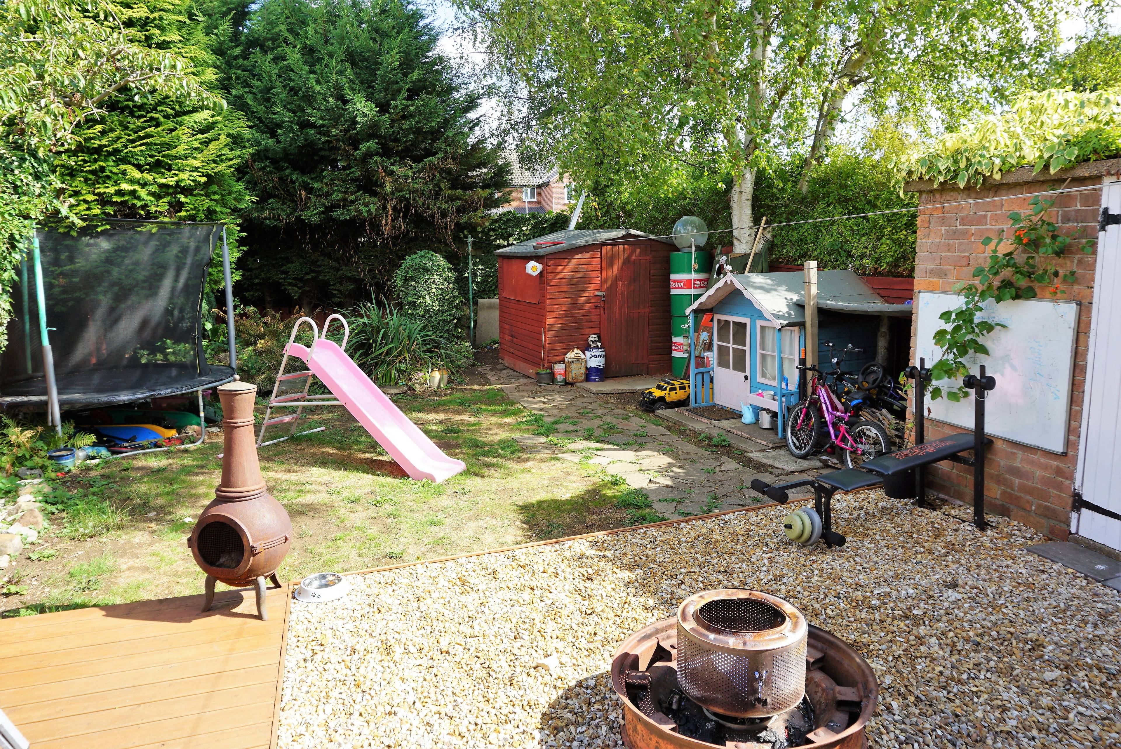 Rear garden