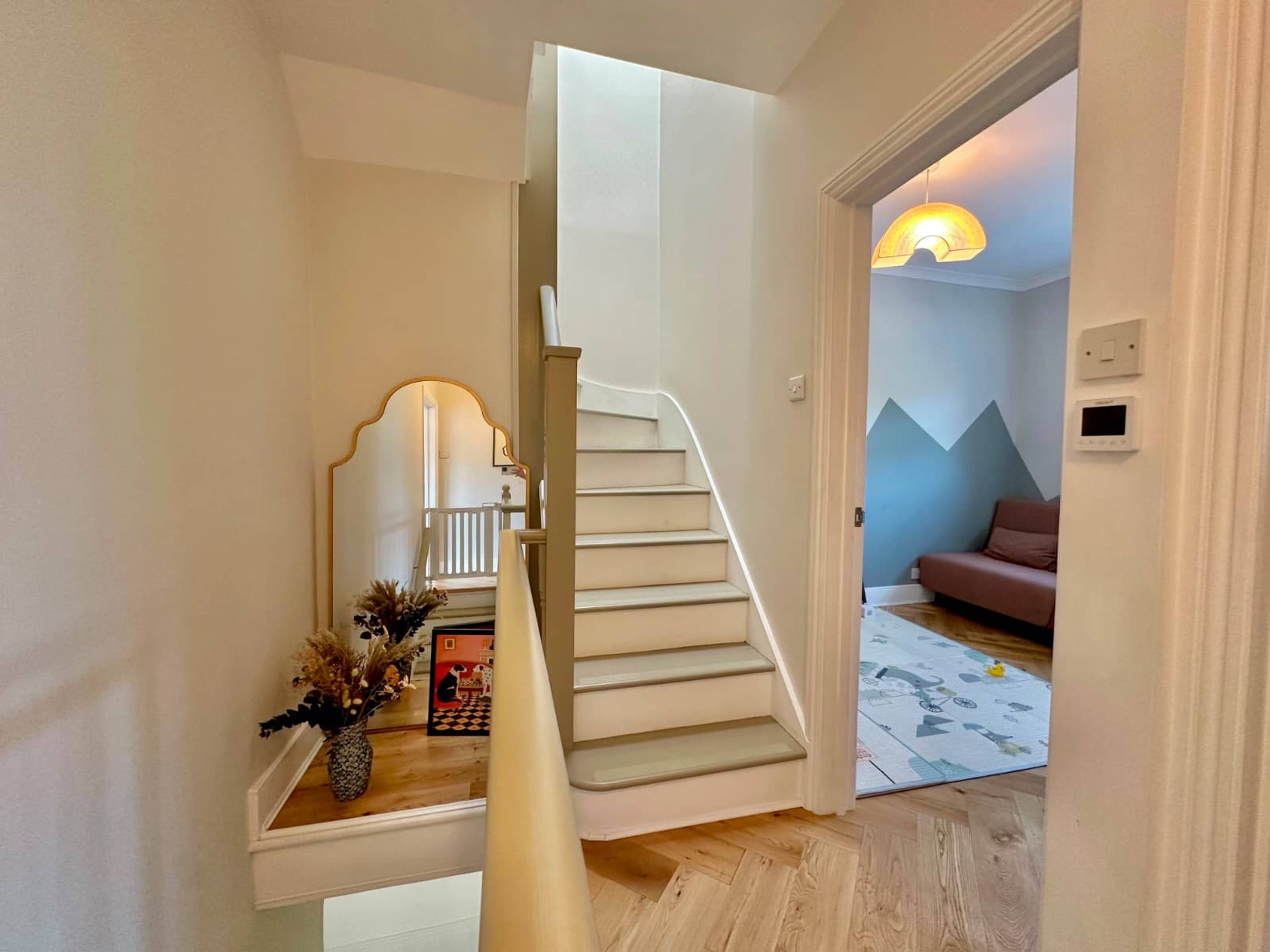 Upstairs