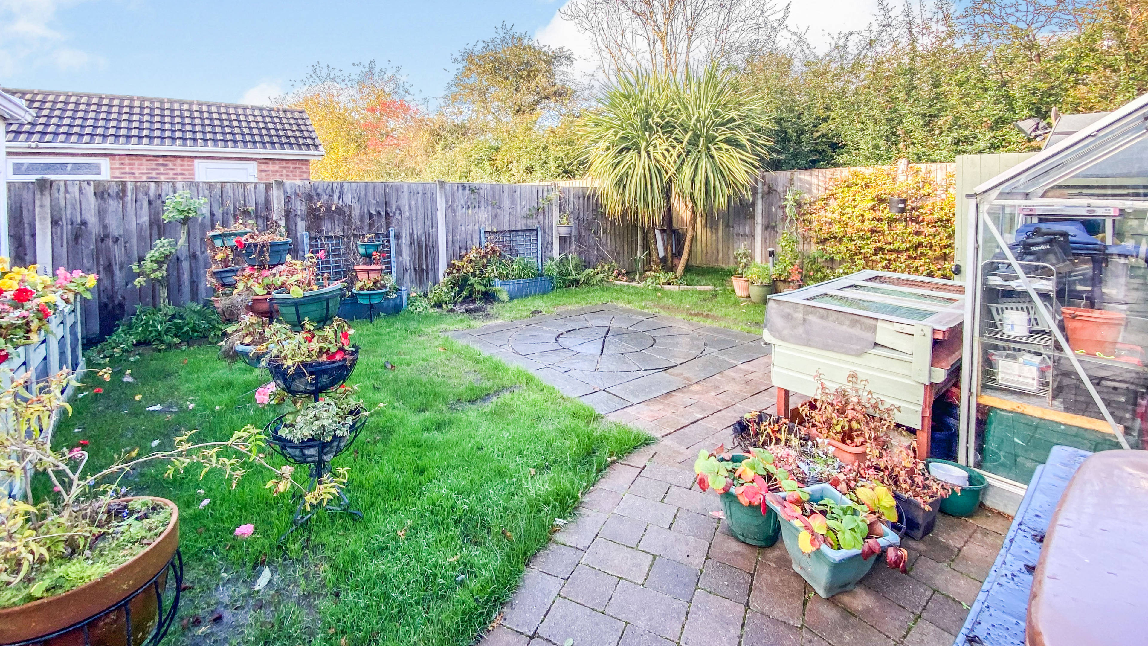 Rear garden
