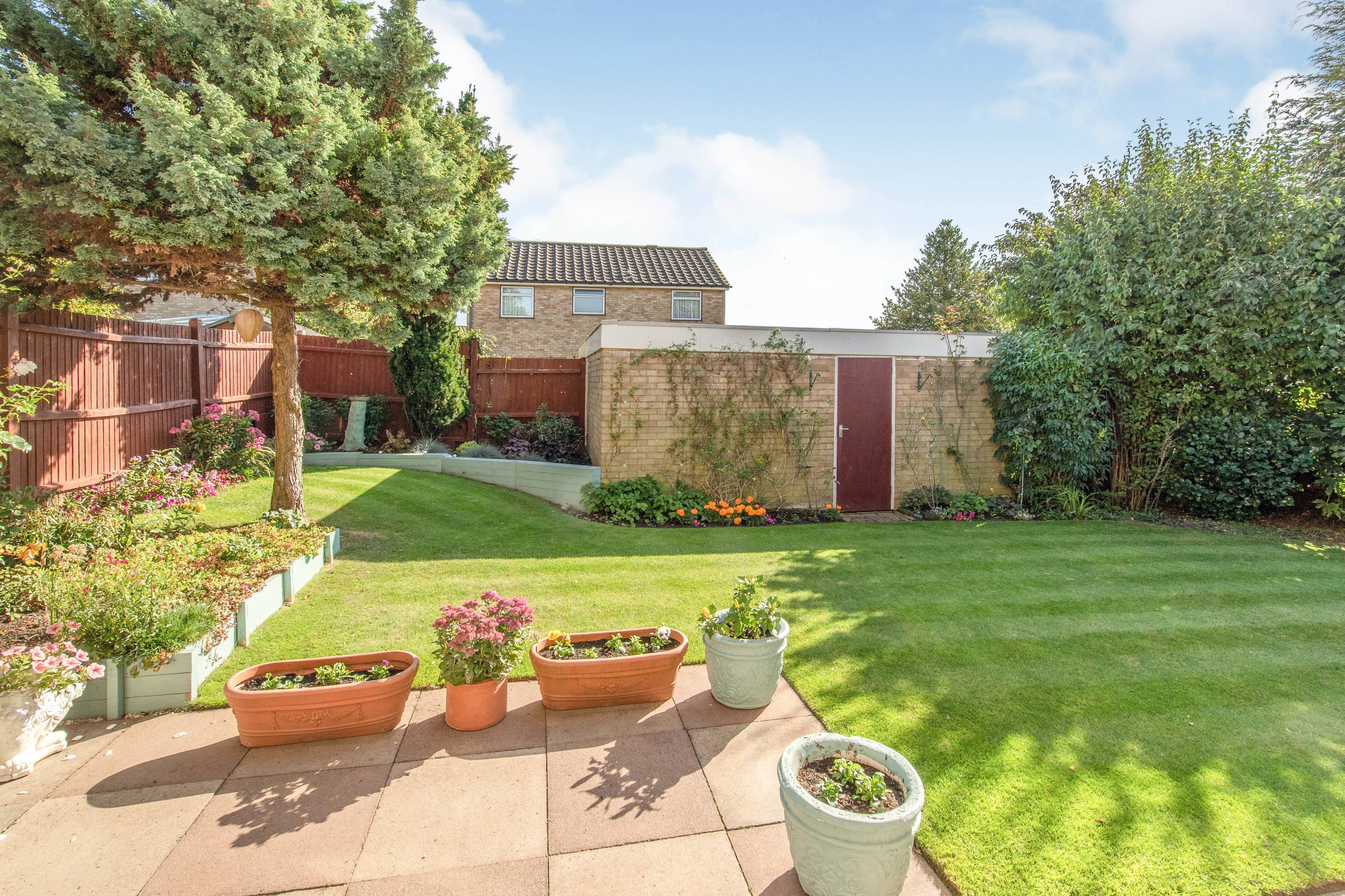 Rear garden