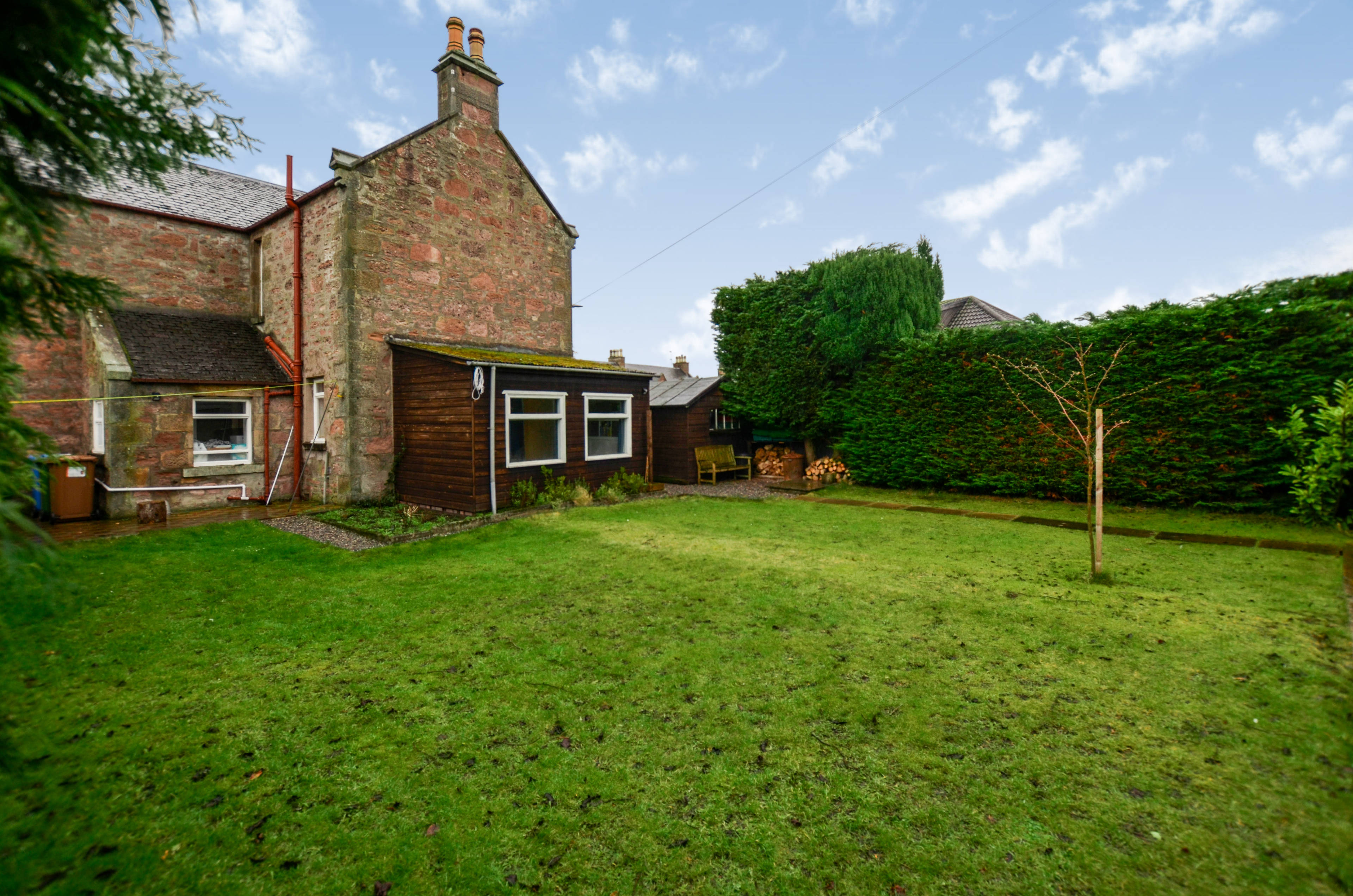 Rear garden
