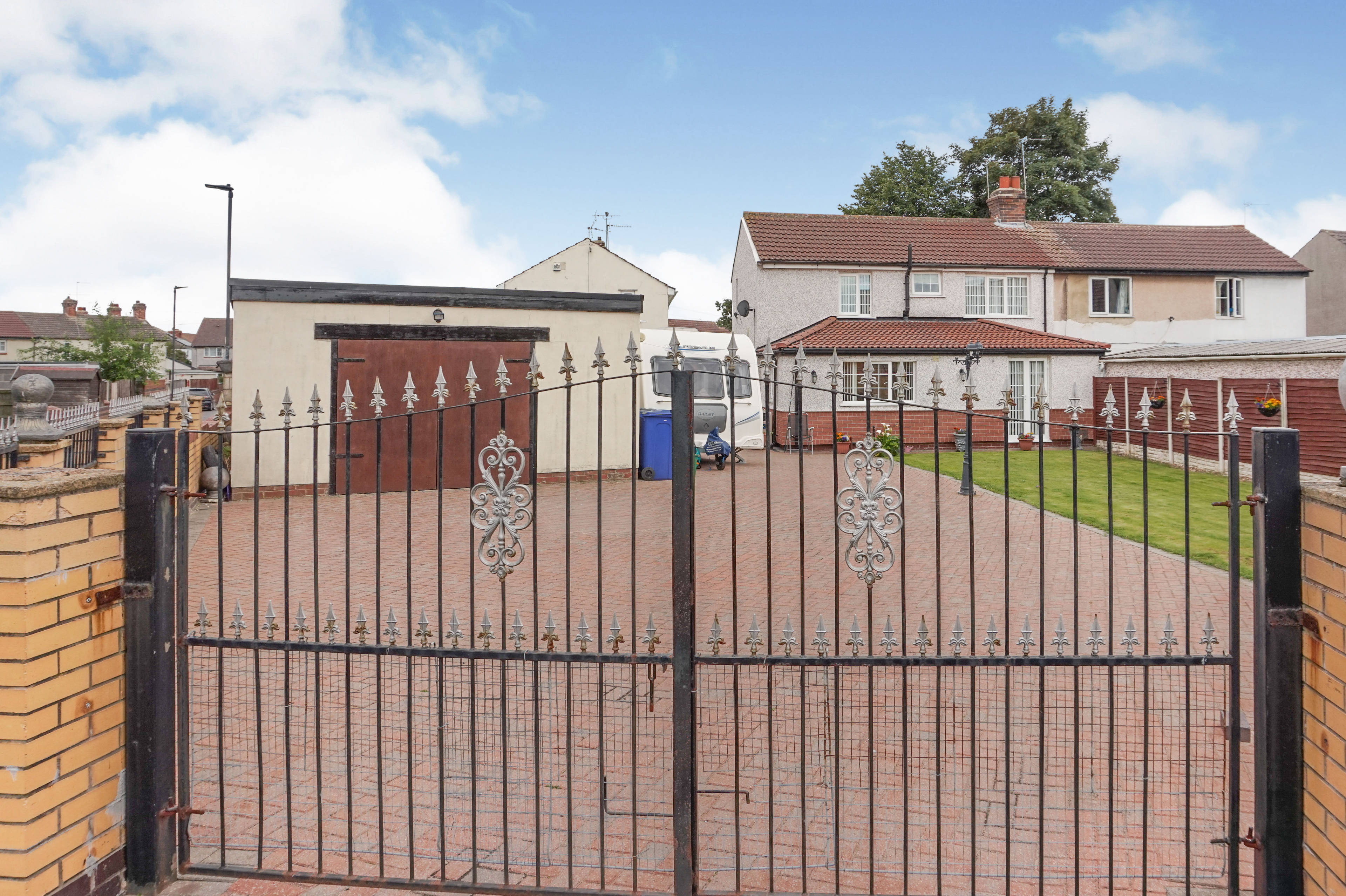 Gated Entrance