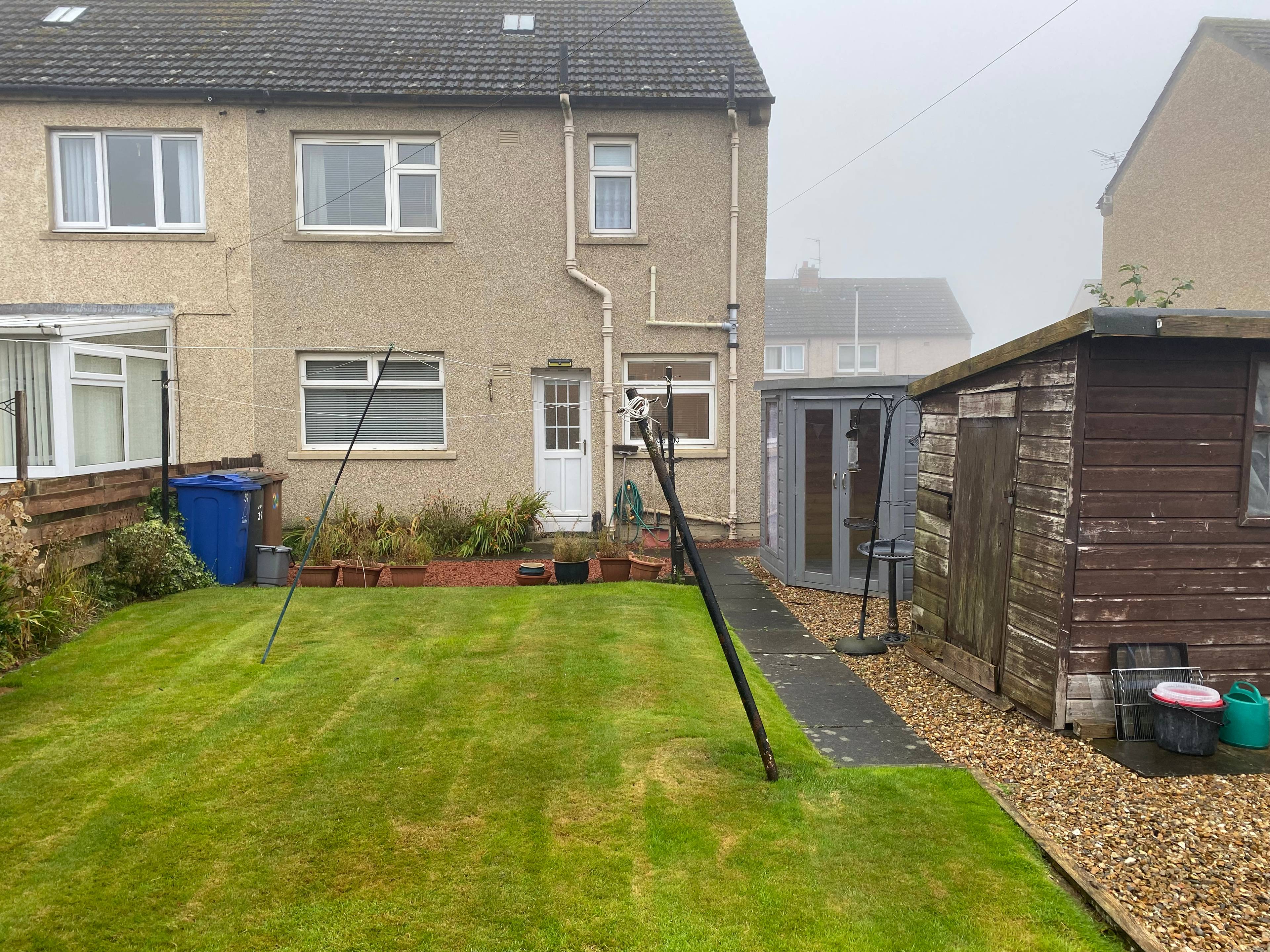 Rear garden
