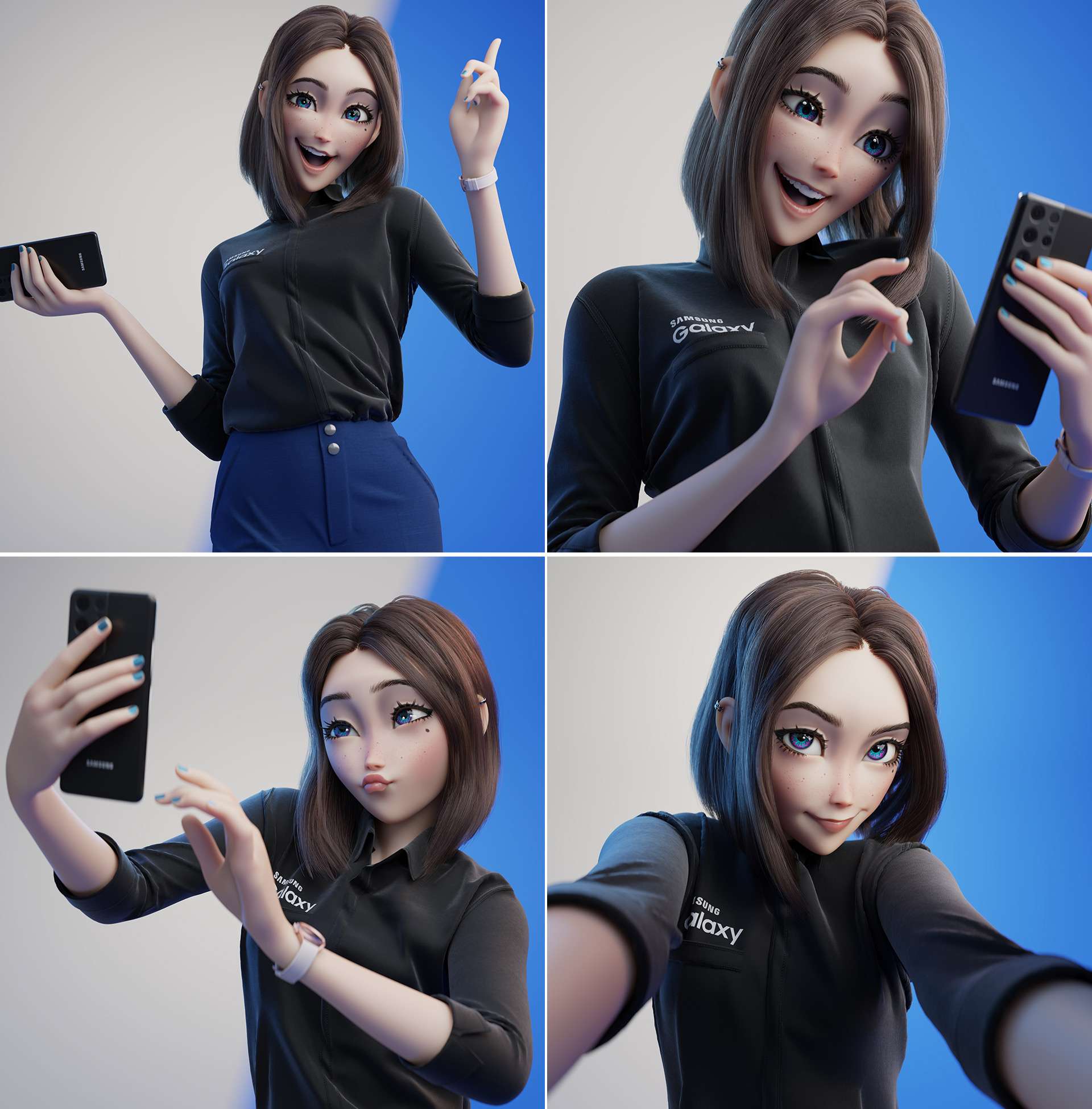 Samsung Creó Su Waifu Que Está Enloqueciendo A Internet Tierragamer 3273