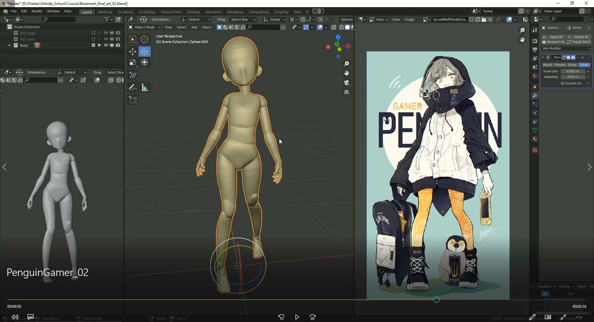 Why is my mesh transparent in solid mode? : r/blenderhelp