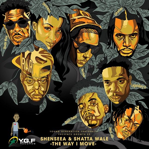 Shenseea & Shatta Wale - The Way I Move (2018) Single