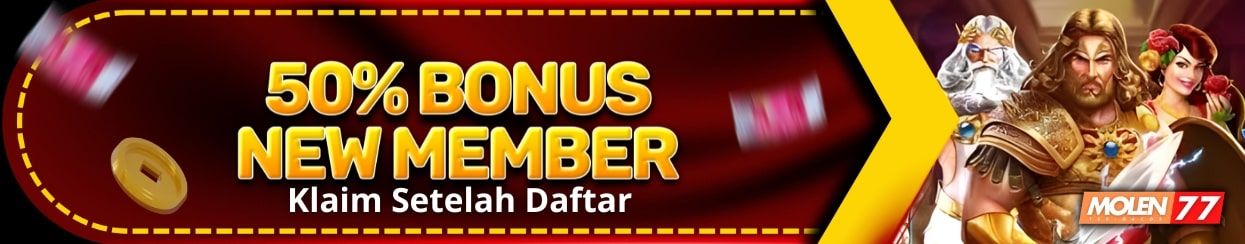 BONUS NEW MEMBER 50%