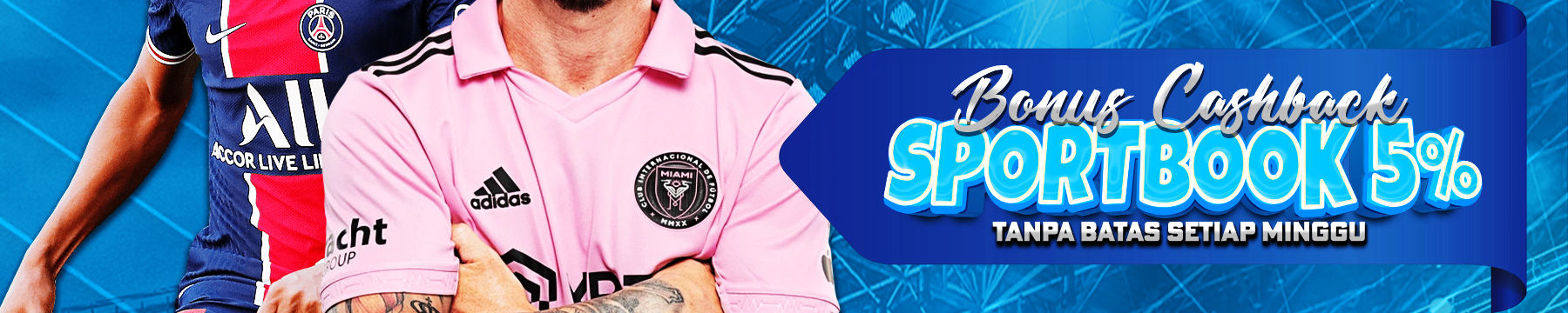 Cashback 5% Sportsbook - MISTERITOGEL