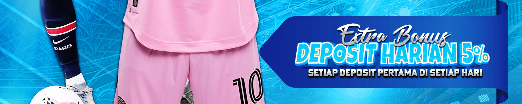 BONUS Deposit 5% - MISTERITOGEL