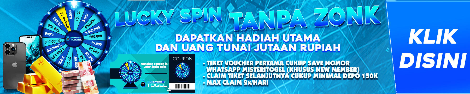 SPESIAL Lucky Spin Khusus Member Loyal - MISTERITOGEL