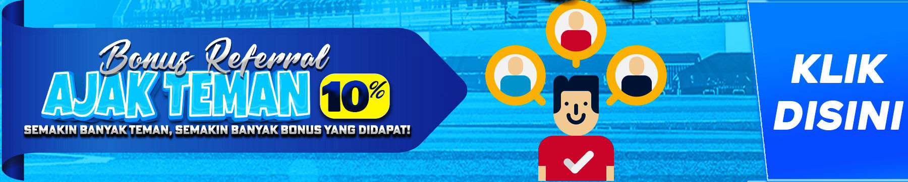 BONUS Extra Ajak Teman 10% - MISTERITOGEL