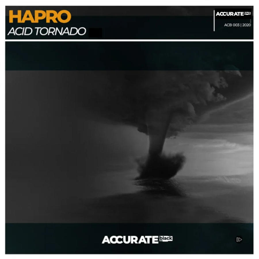 Release artwork for ACID TORNADEO EP by HAPRO