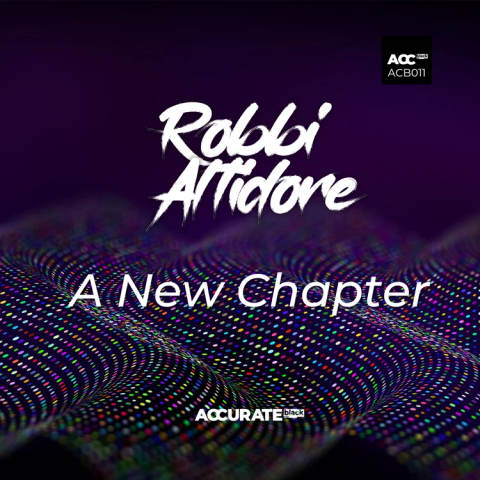 Release artwork for A NEW CHAPTER by ROBBI ALTIDORE